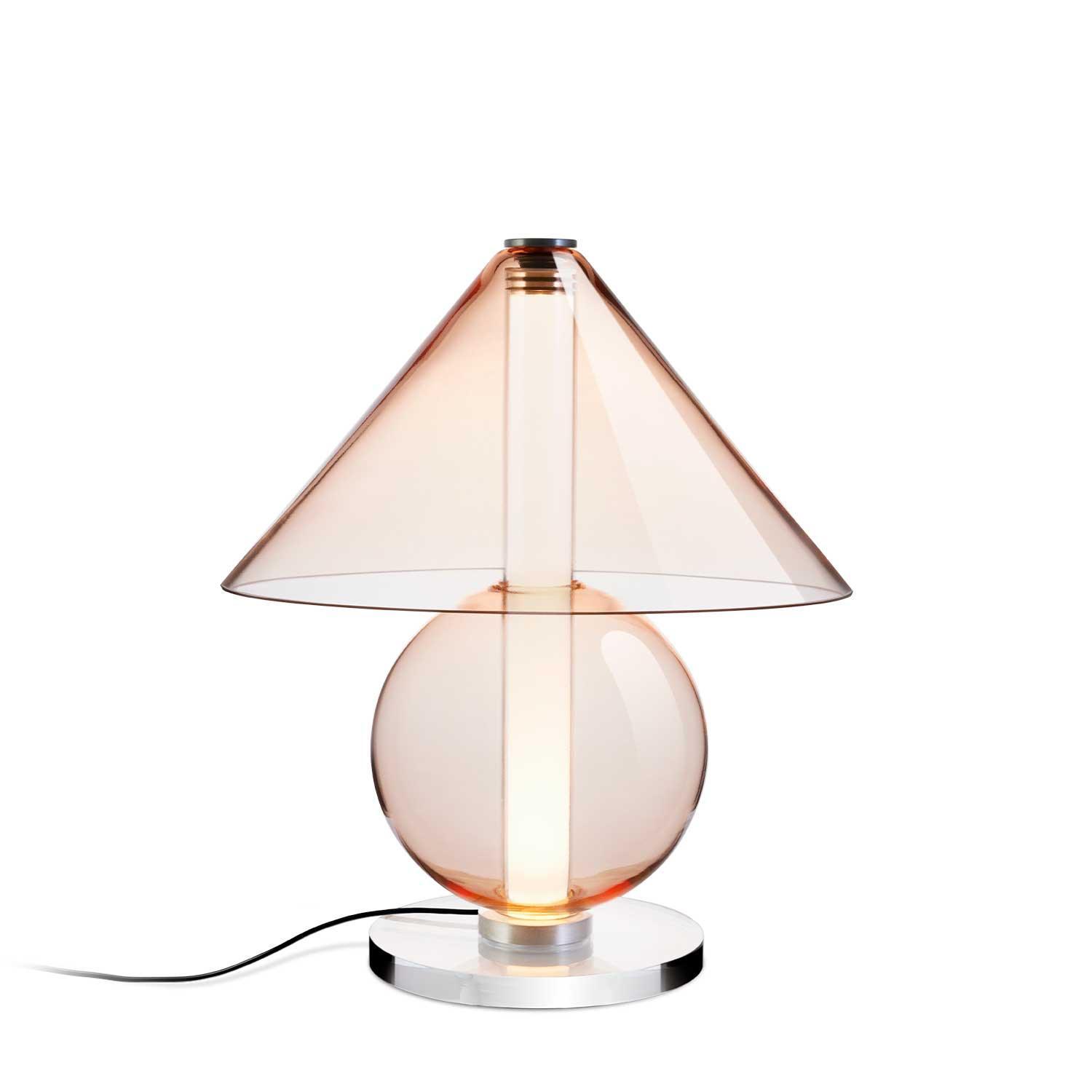 Lampa stołowa FRAGILE bursztynowy Marset Eye on Design