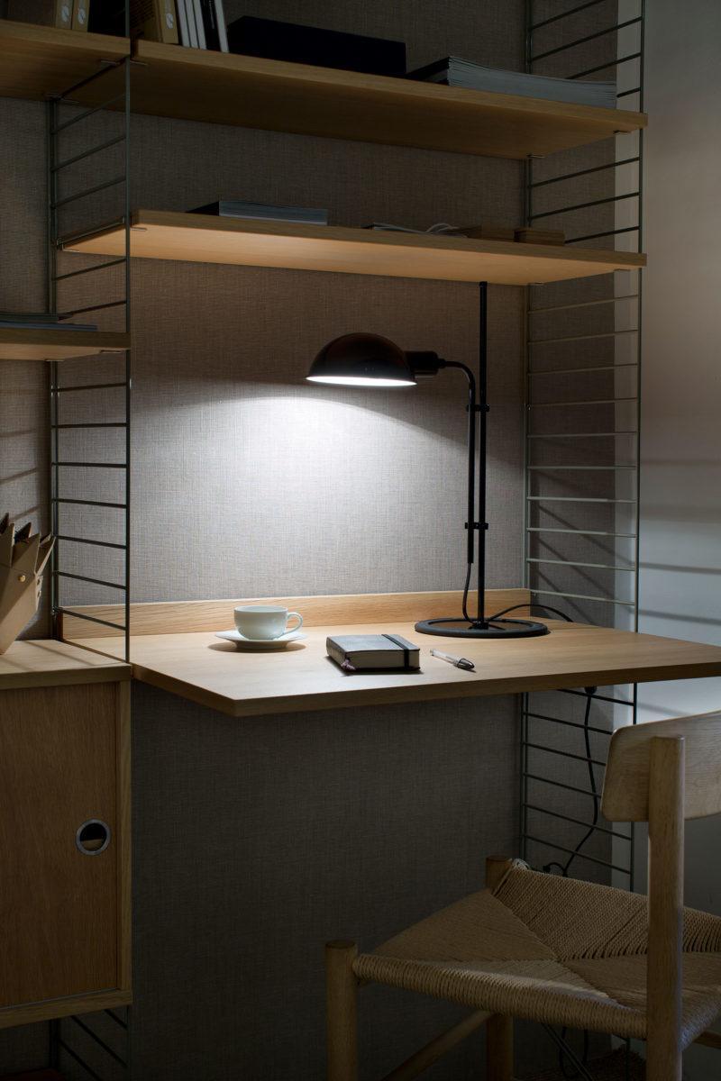 Lampa stołowa FUNICULI czarny Marset Eye on Design