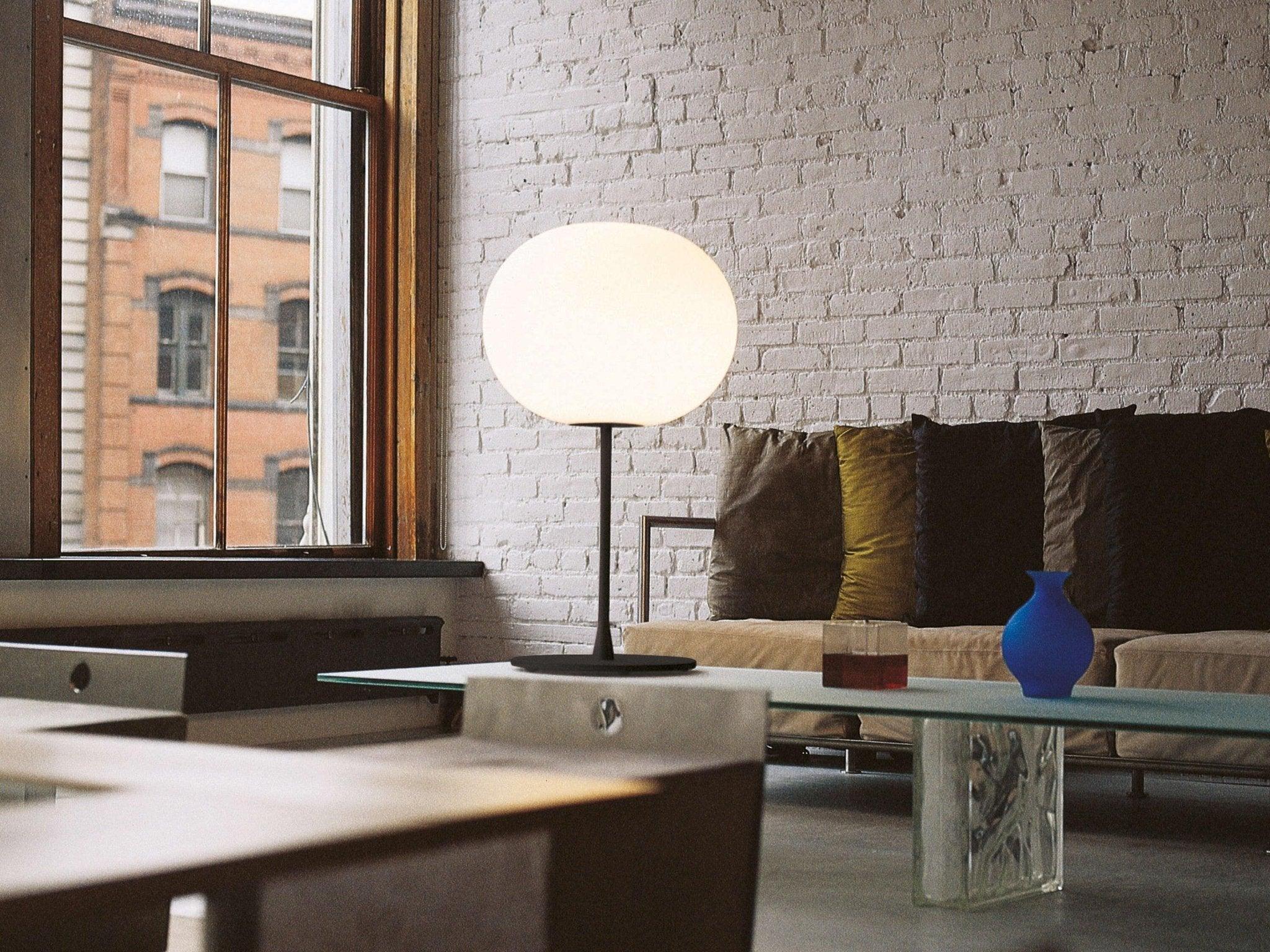 Lampa stołowa GLO-BALL TABLE czarny matowy Flos Eye on Design