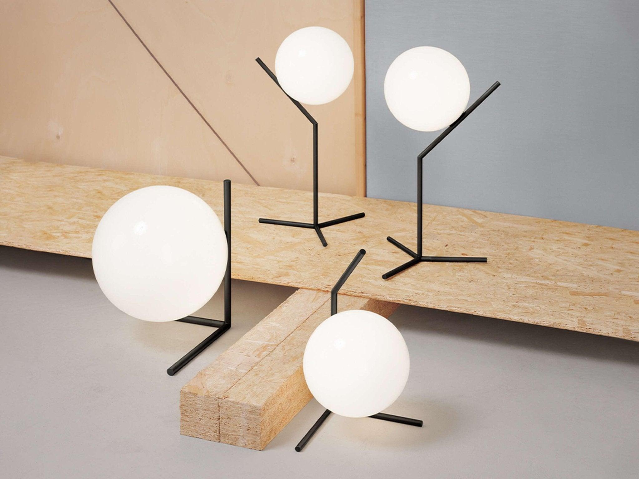 Lampa stołowa IC LIGHTS czarny Flos Eye on Design