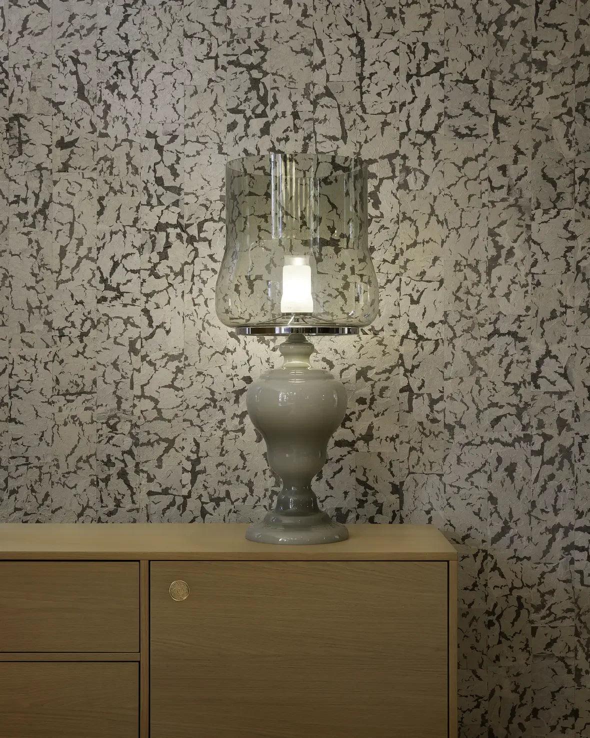 Lampa stołowa KAIPO TOO pewter Moooi Eye on Design