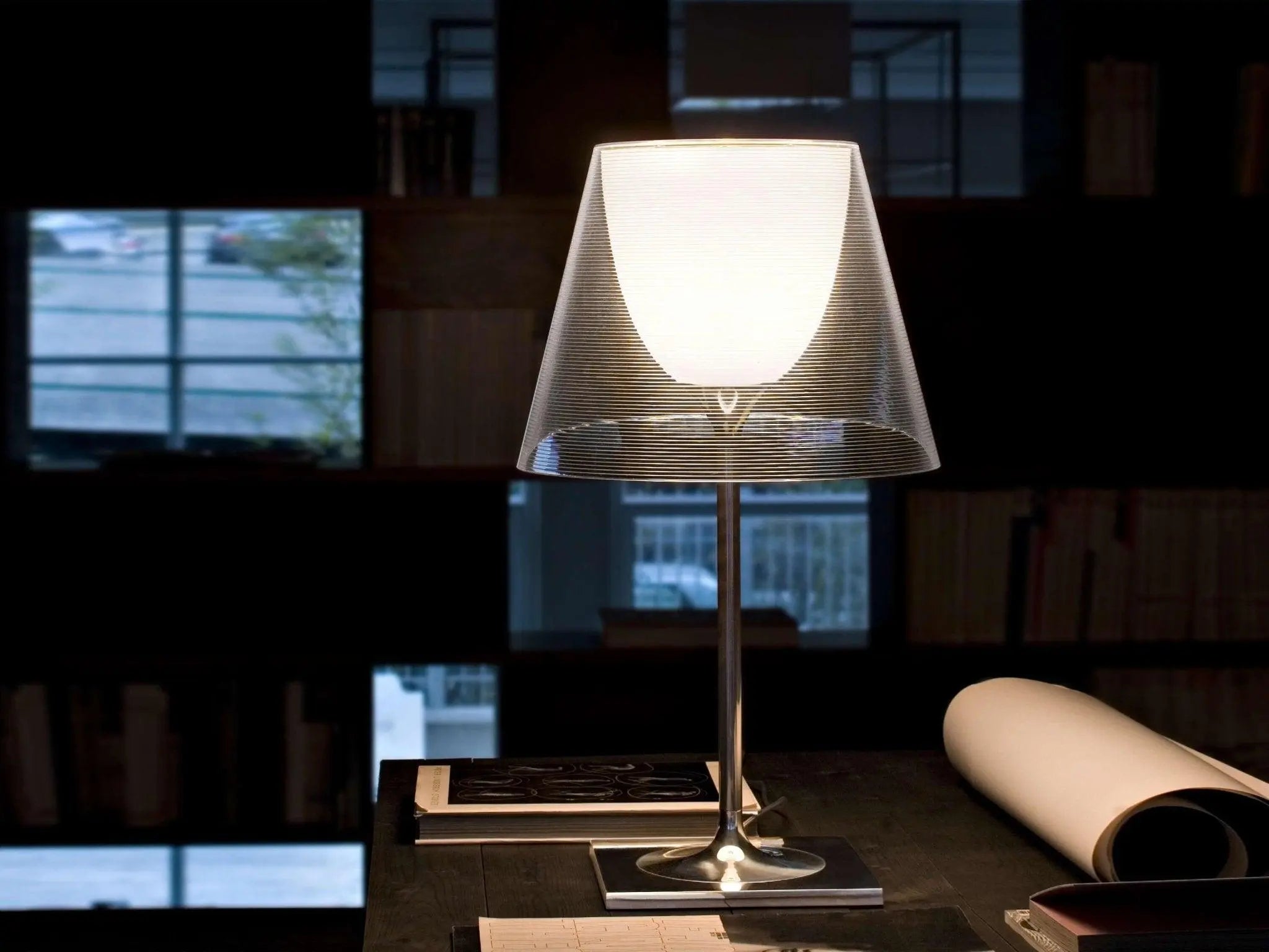 Lampa stołowa KTRIBE transparentny – Flos