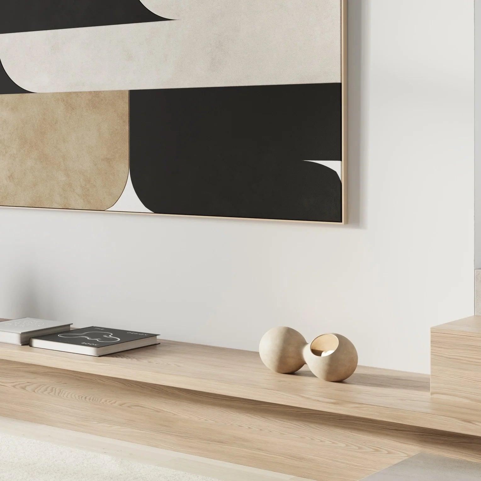 Lampa stołowa LE DEUX piaskowy 101 Copenhagen Eye on Design