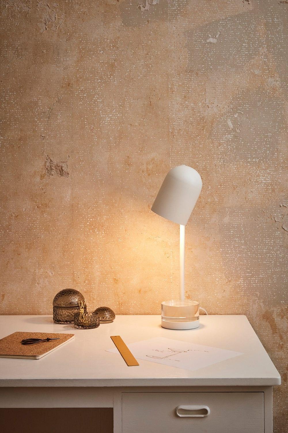 Lampa stołowa LUCEO biały AYTM Eye on Design