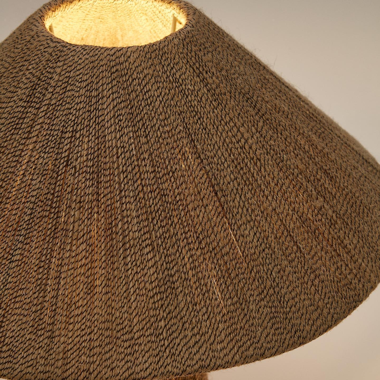 Lampa stołowa RENEE naturalna juta La Forma Eye on Design