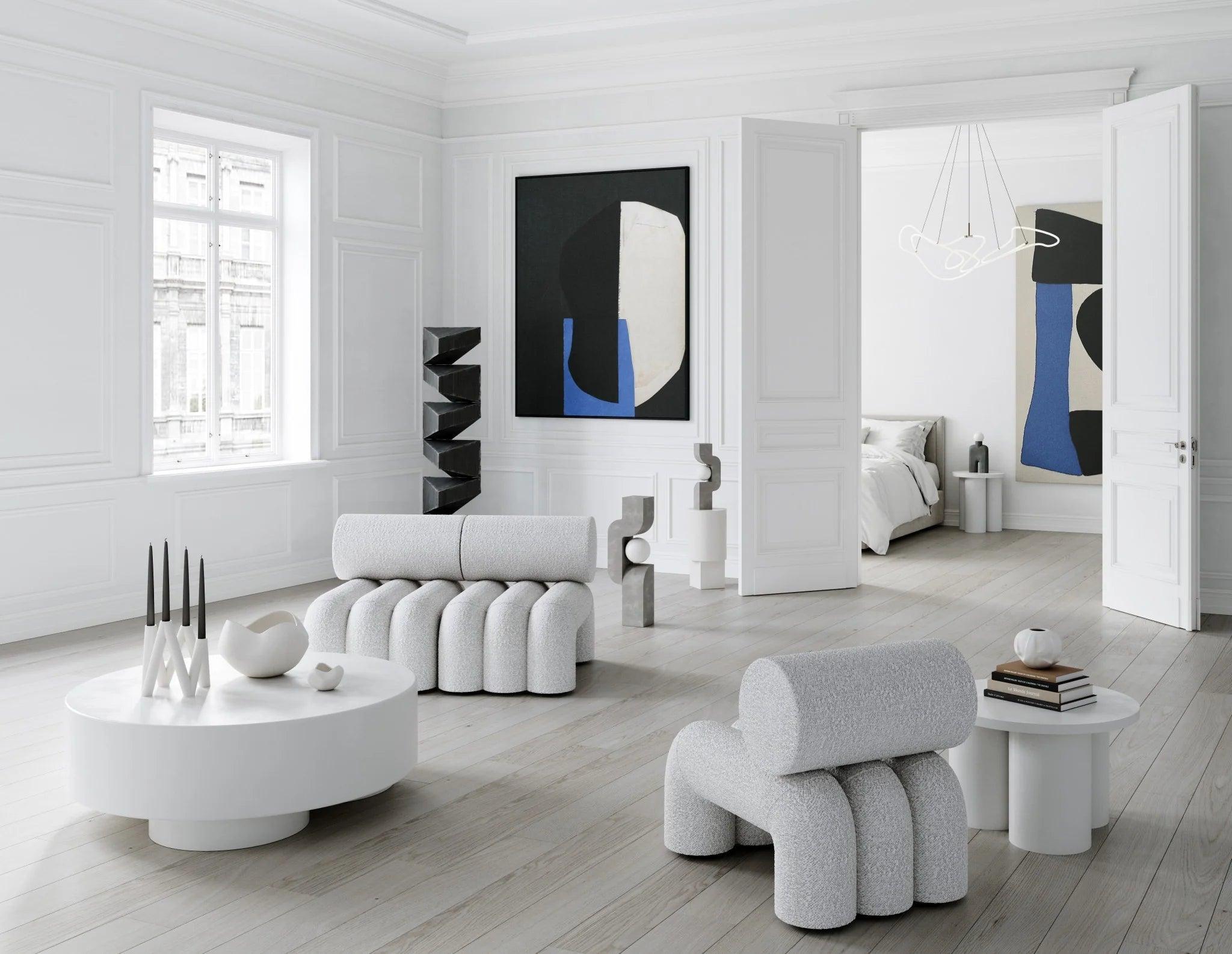 Lampa stołowa SITTING MAN szary 101 Copenhagen Eye on Design