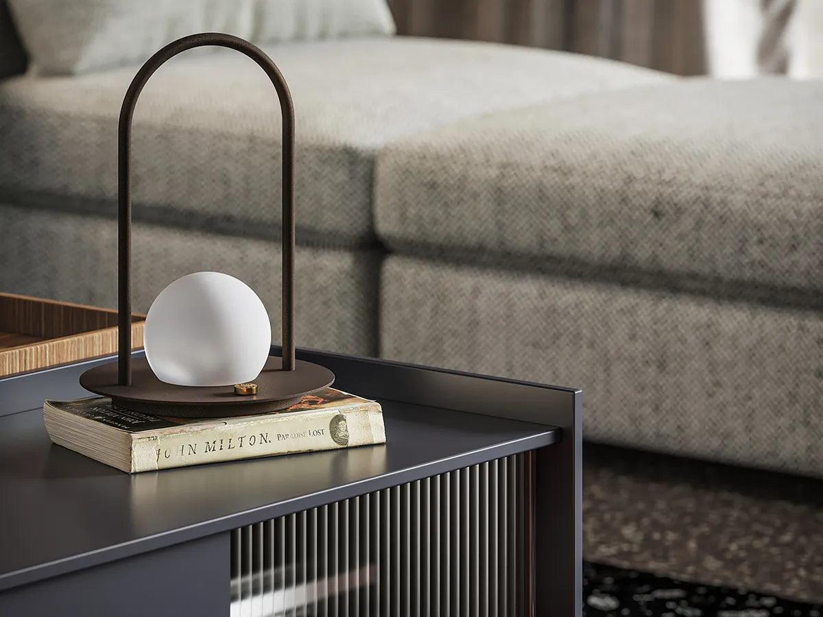 Lampa stołowa SOLAIRE miedziany Liu Jo Living Eye on Design