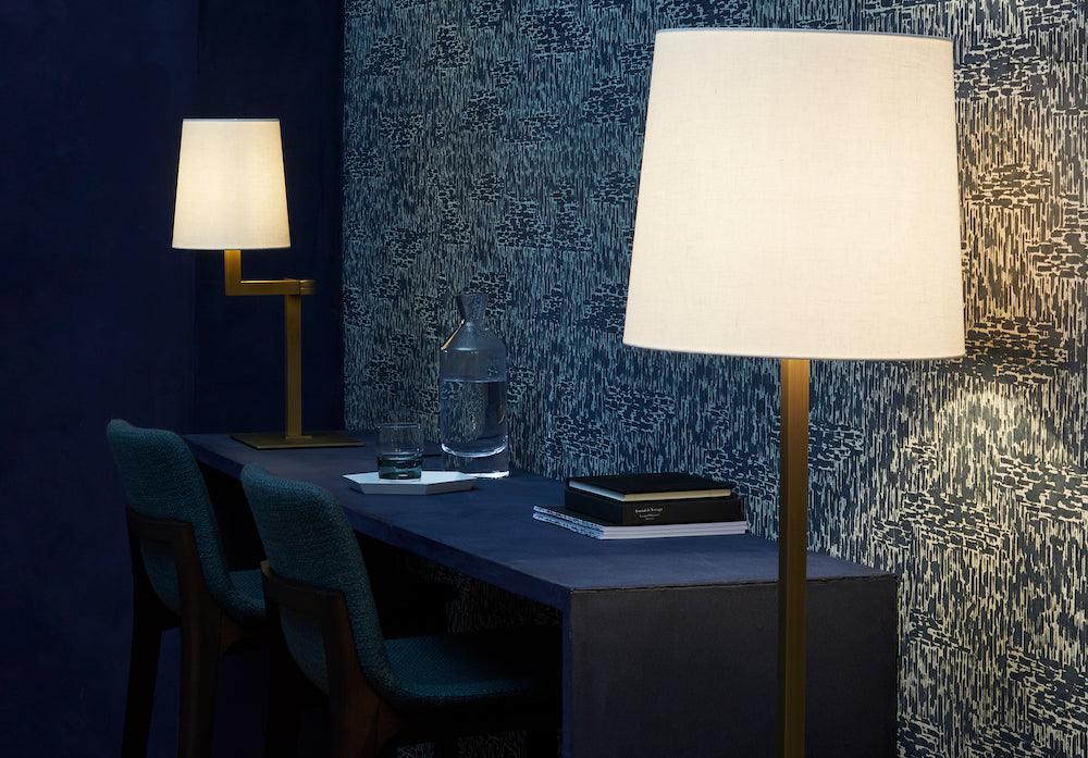Lampa stołowa TONDA DESK satynowy brąz Contardi Eye on Design