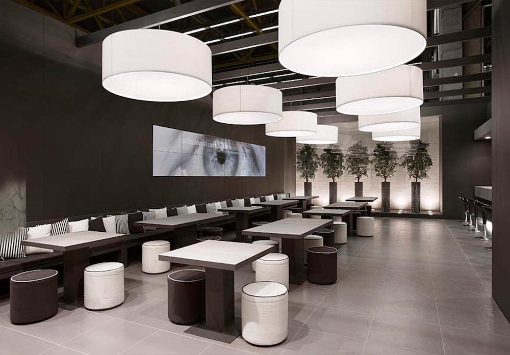 Lampa sufitowa bawełniana CIRCUS LED biały Contardi Eye on Design