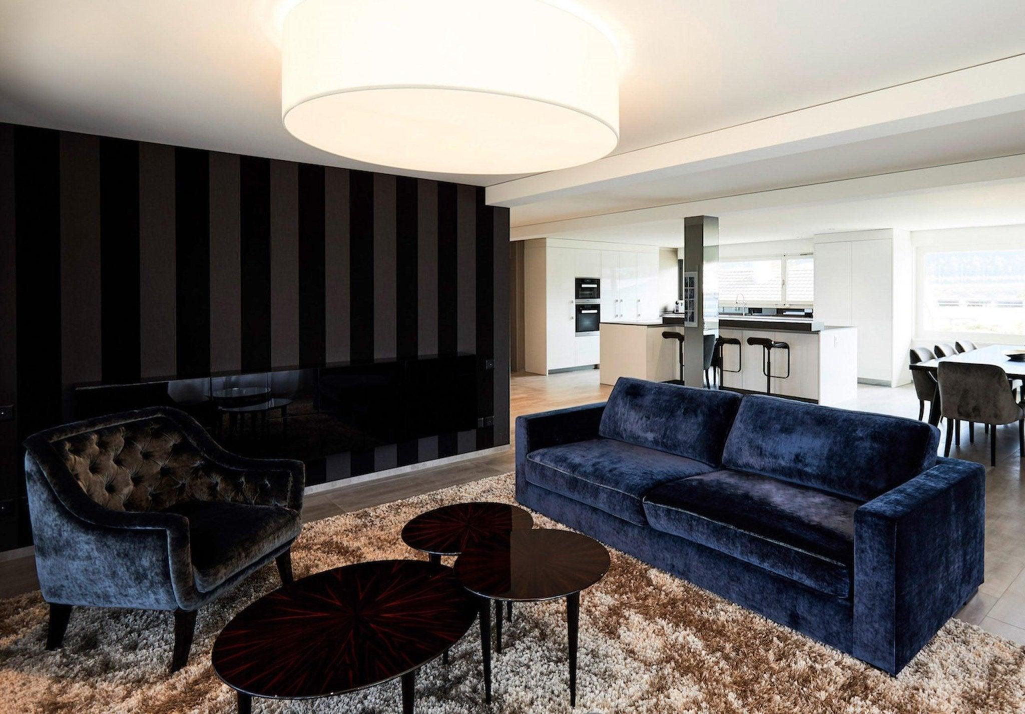 Lampa sufitowa bawełniana CIRCUS LED biały Contardi Eye on Design