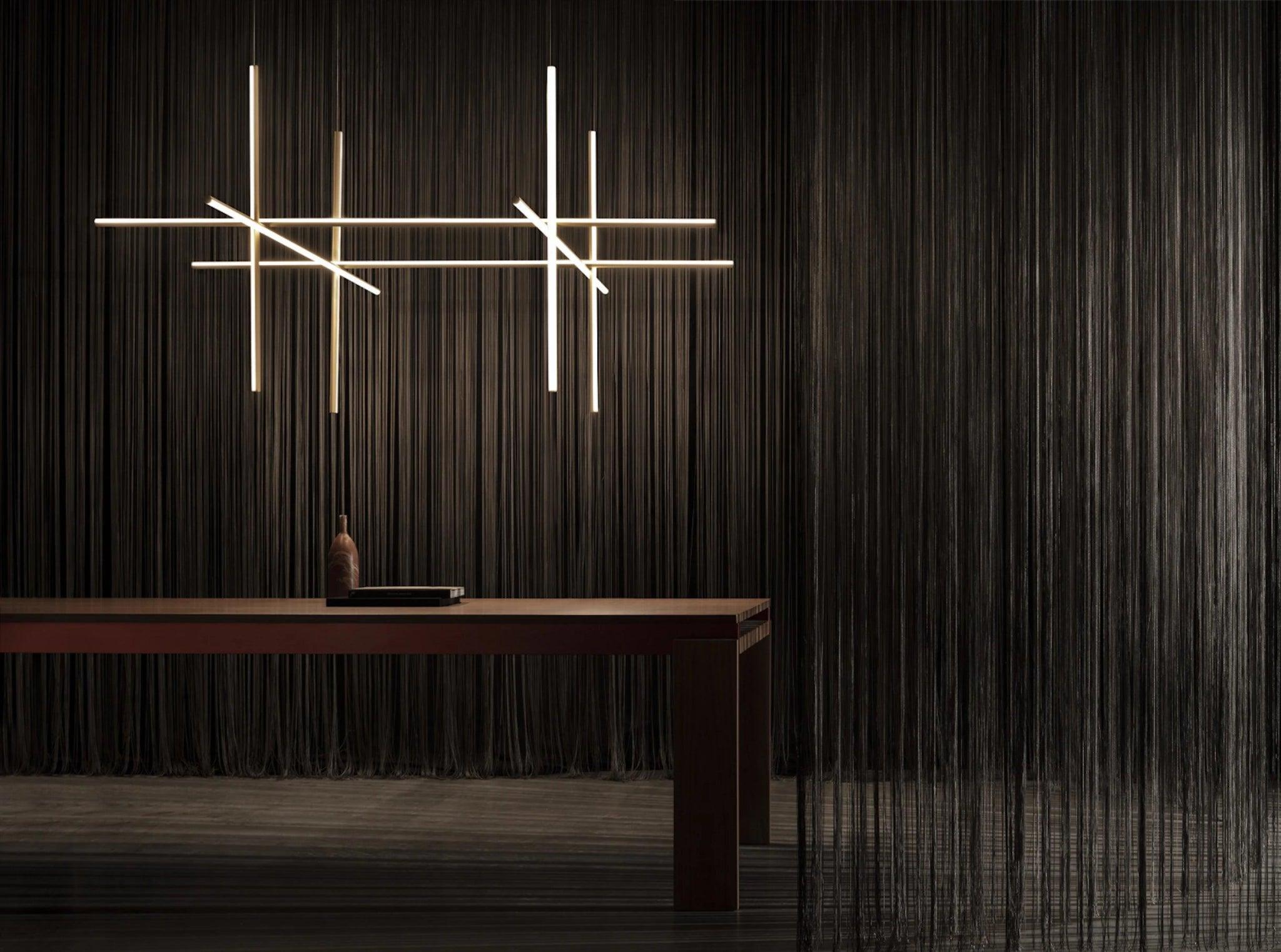 Lampa sufitowa COORDINATES 4 szampański Flos Eye on Design