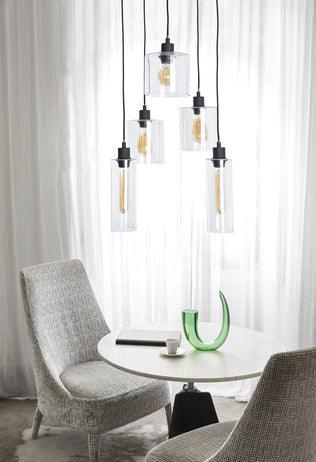 Lampa sufitowa ILO-ILO 5L szklany Market Set Eye on Design