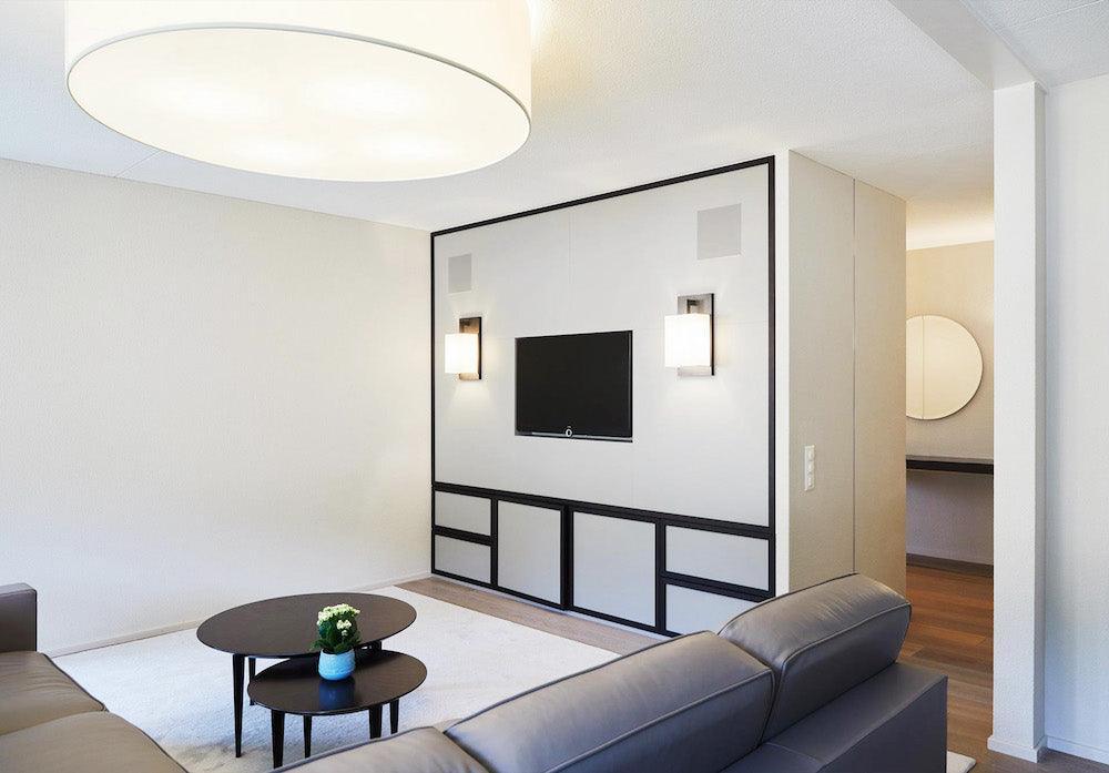 Lampa sufitowa lniana CIRCUS LED biały Contardi Eye on Design