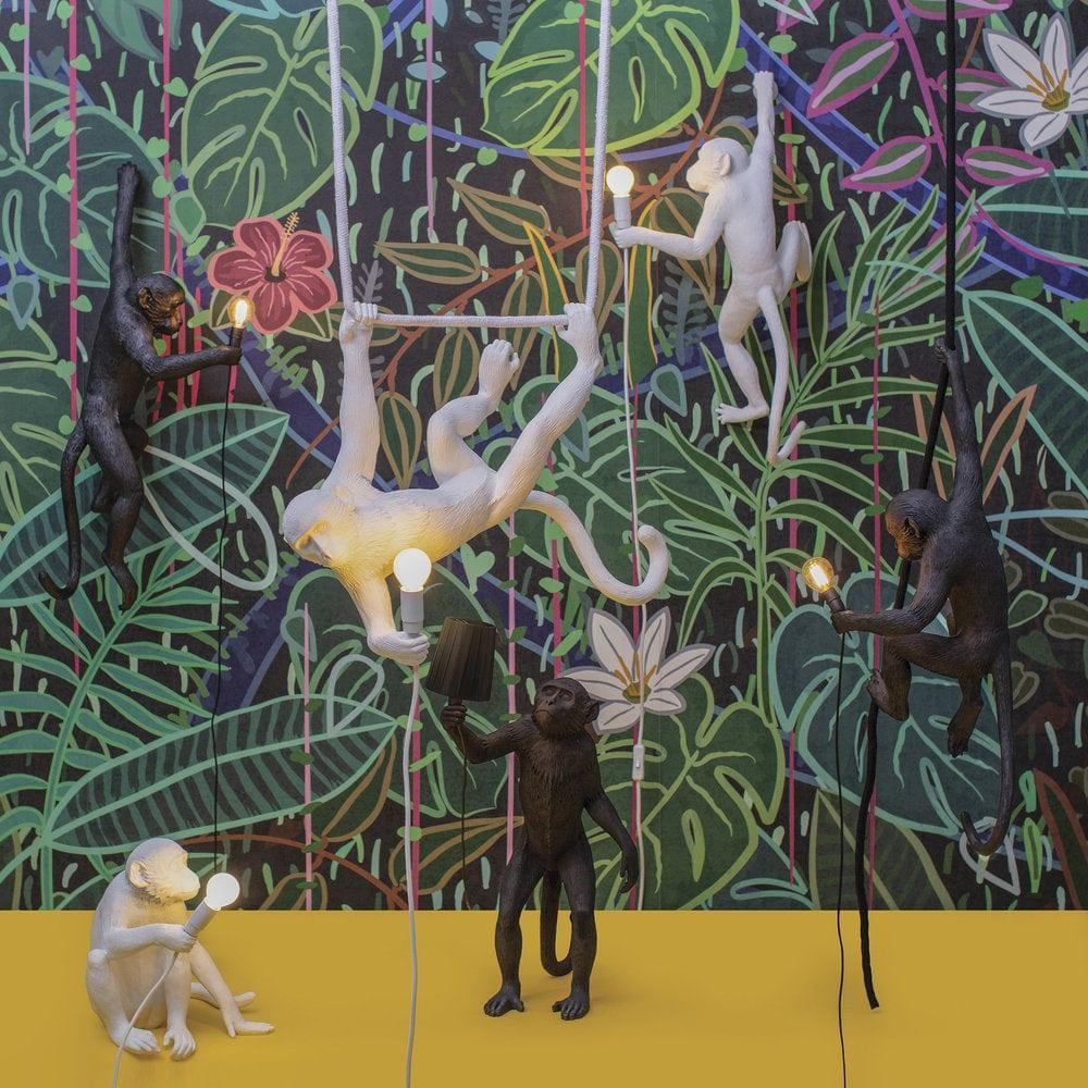 Lampa sufitowa MONKEY CEILING czarny Seletti Eye on Design