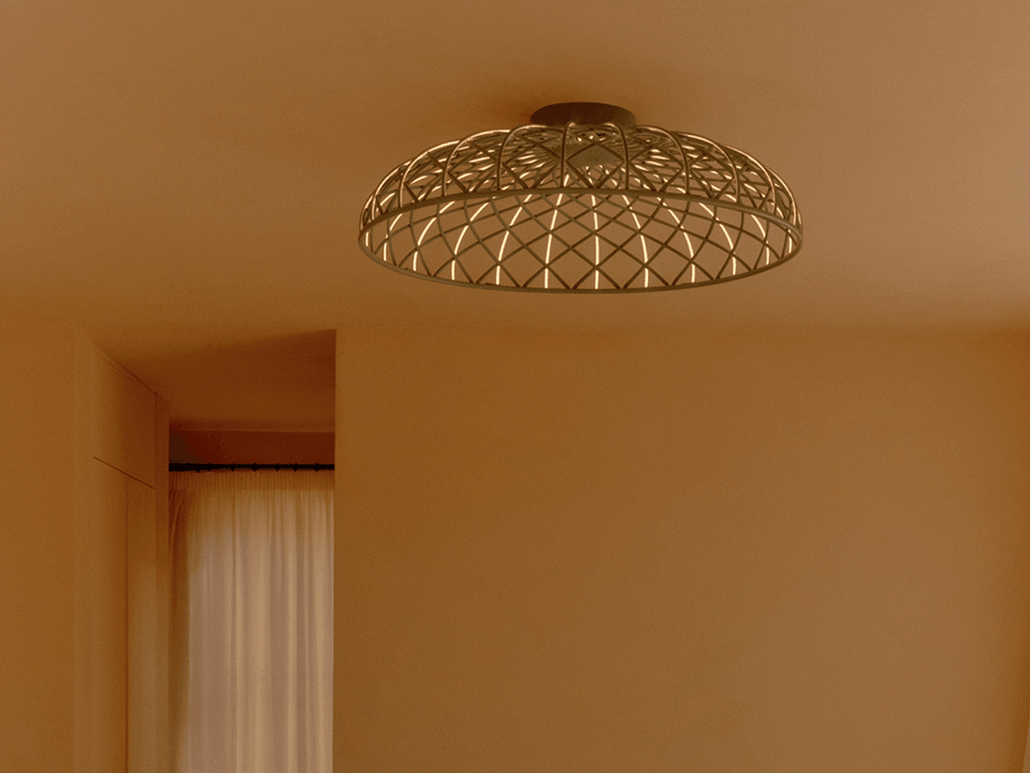 Lampa sufitowa SKYNEST niebieski – Flos