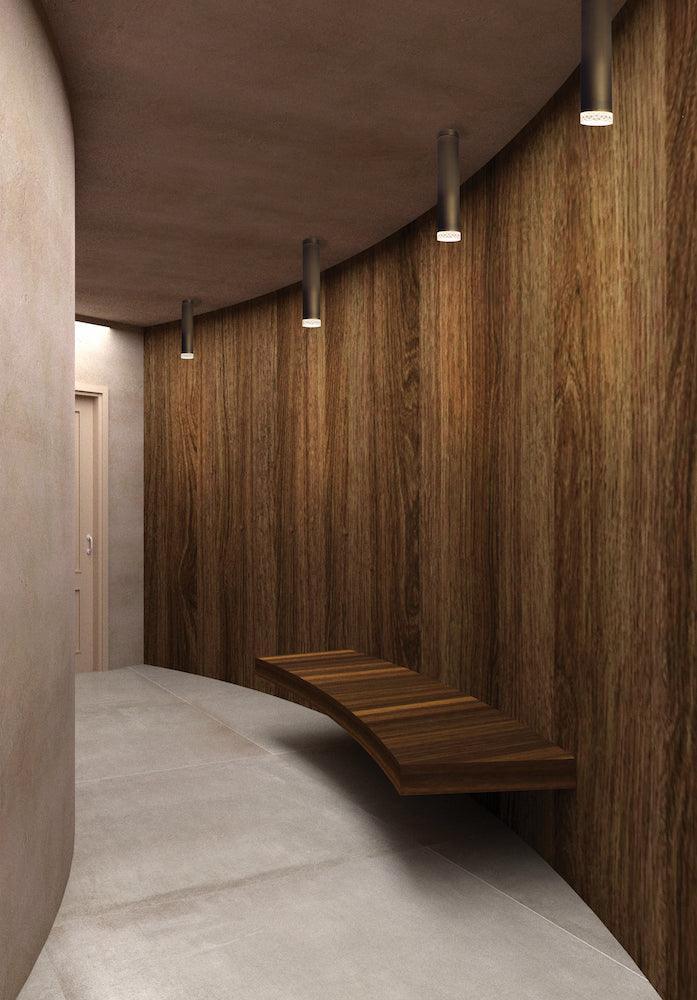 Lampa sufitowa SOLITARIO czarny Contardi Eye on Design