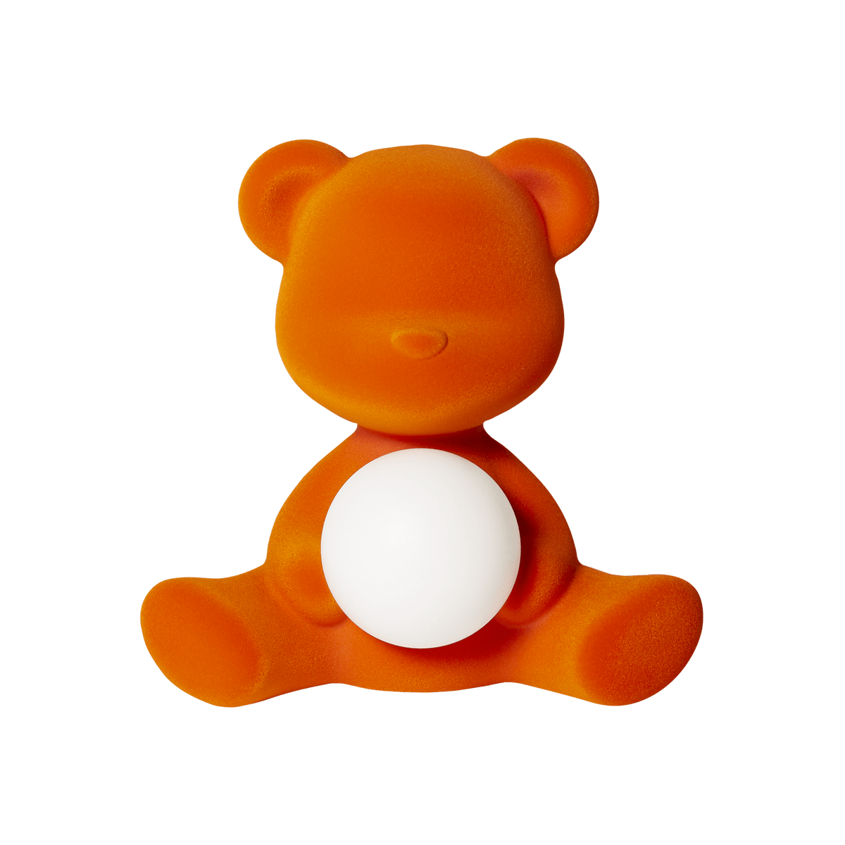 Lampa TEDDY GIRL VELVET pomarańczowa Qeeboo Eye on Design