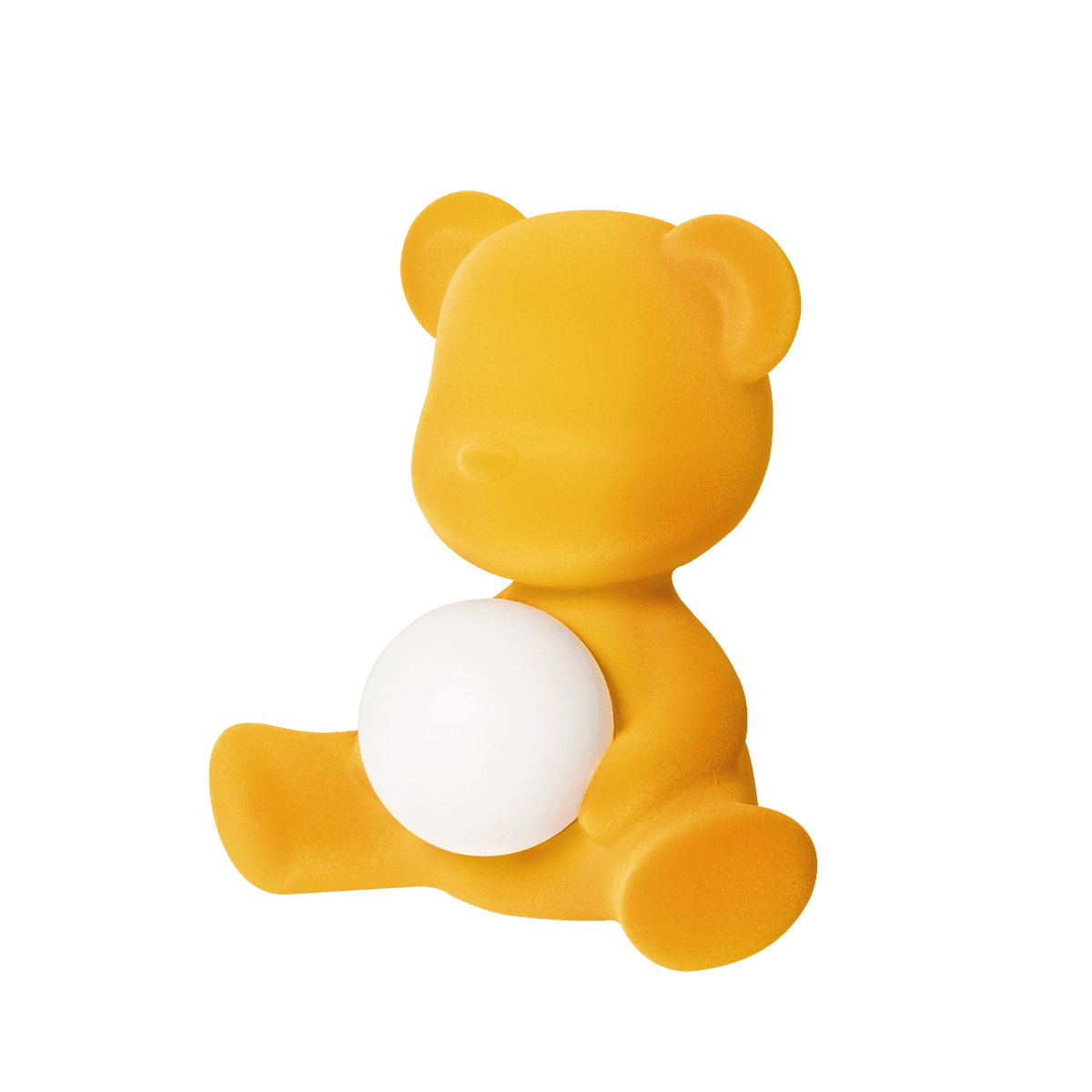 Lampa TEDDY GIRL VELVET żółta Qeeboo Eye on Design