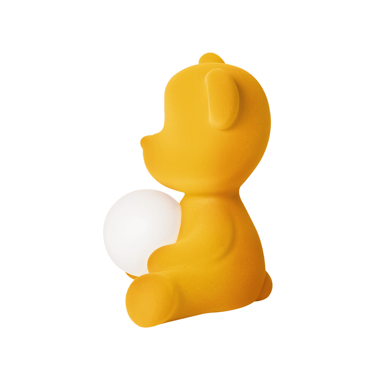 Lampa TEDDY GIRL VELVET żółta Qeeboo Eye on Design