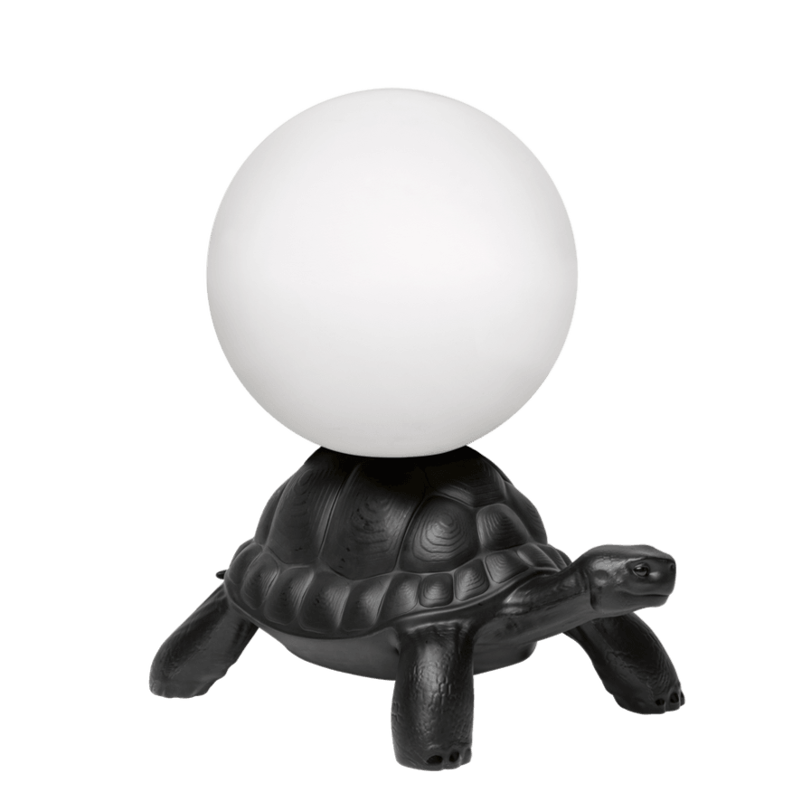 Lampa TURTLE CARRY czarny Qeeboo Eye on Design