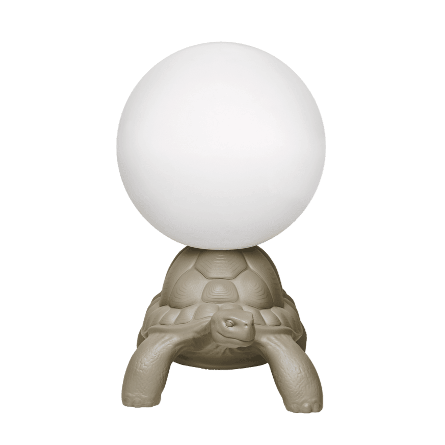 Lampa TURTLE CARRY szary Qeeboo Eye on Design