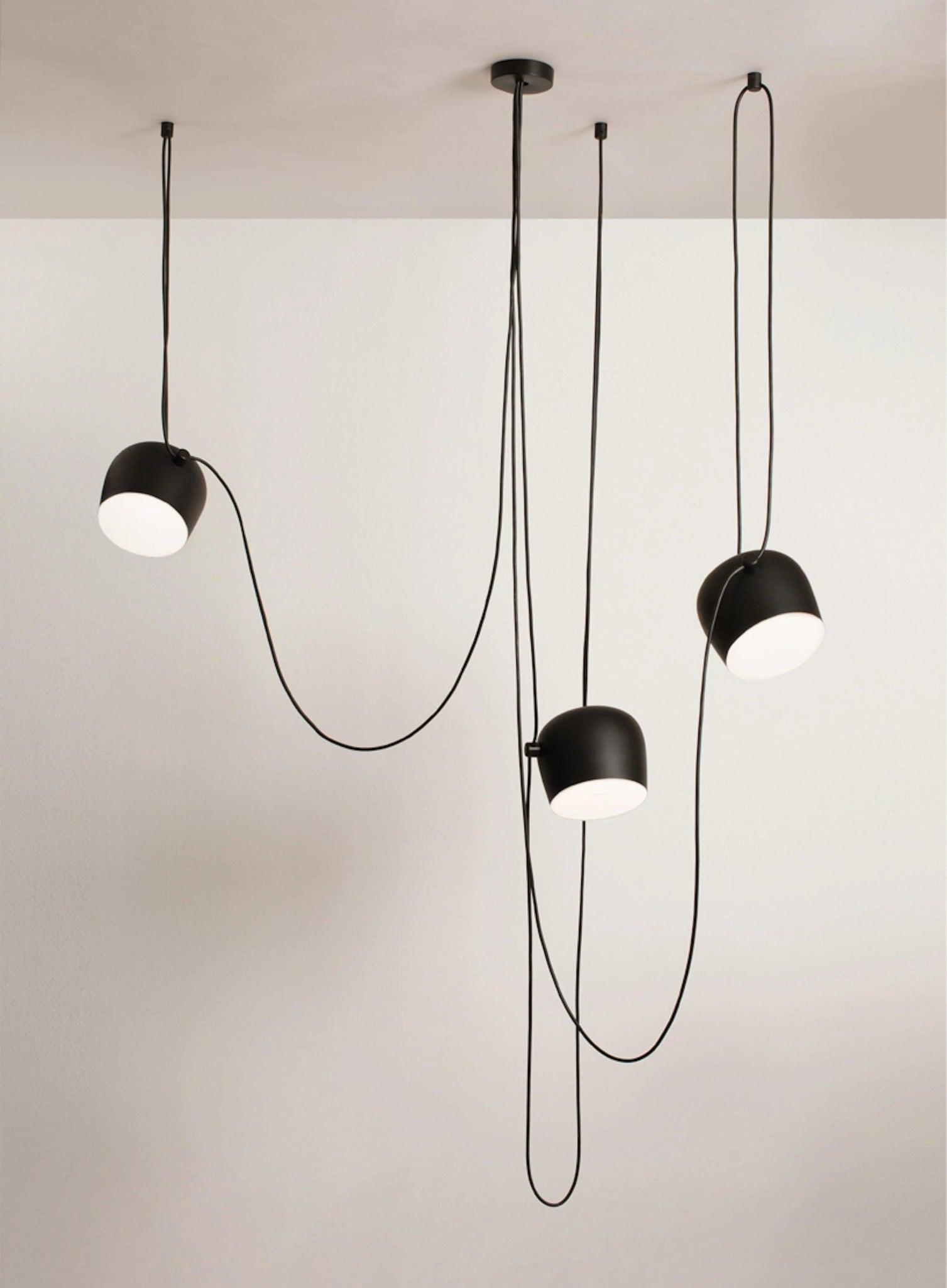 Lampa wisząca AIM czarny – Flos