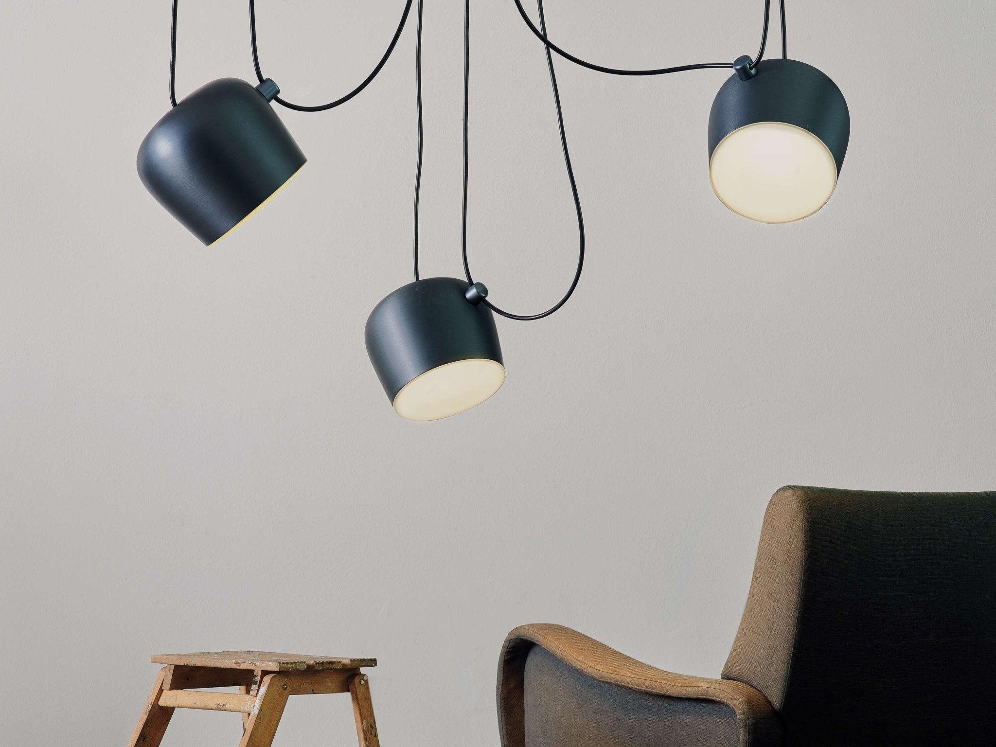 Lampa wisząca AIM granatowy Flos Eye on Design