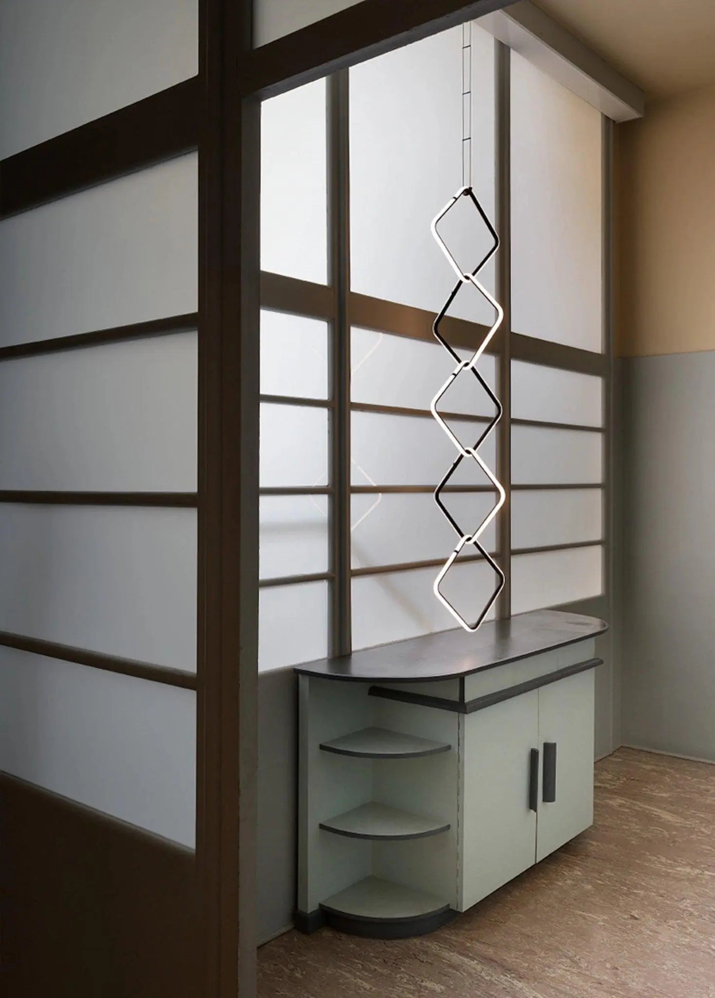 Lampa wisząca ARRANGEMENTS kwadrat – Flos