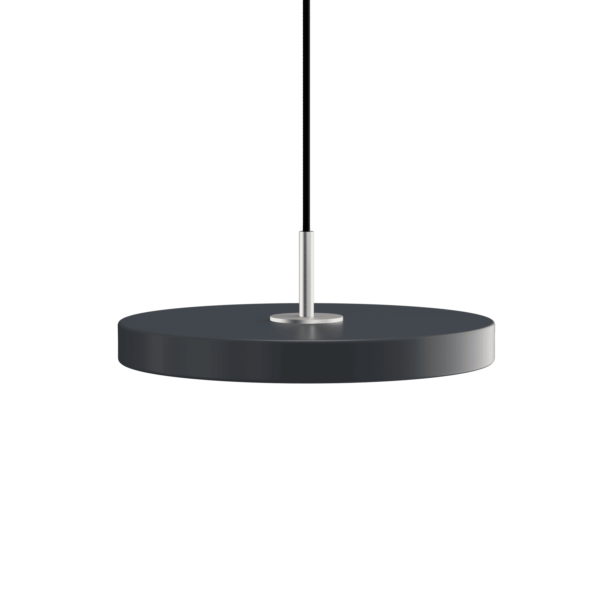 Lampa wisząca ASTERIA antracytowy UMAGE Ø31 x 3.3 cm Srebrny Eye on Design