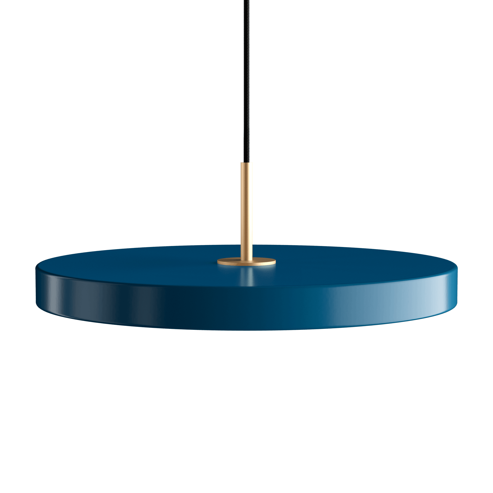 Lampa wisząca ASTERIA niebieski UMAGE Ø43 x 4 cm Złoty Eye on Design