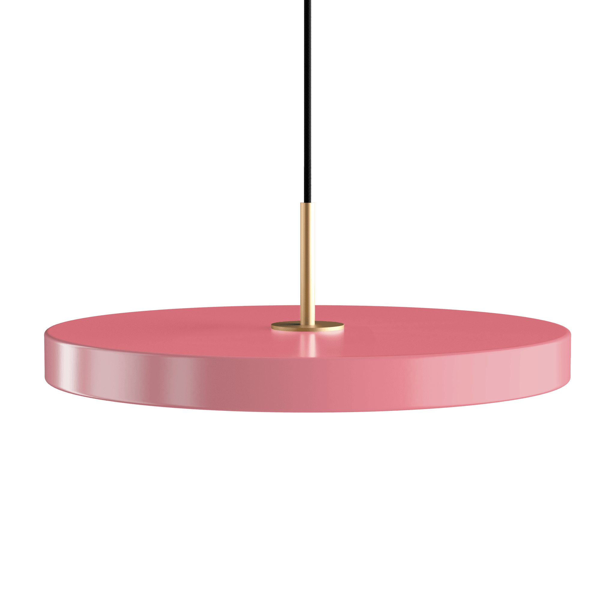 Lampa wisząca ASTERIA różowy UMAGE Ø43 x 4 cm Złoty Eye on Design