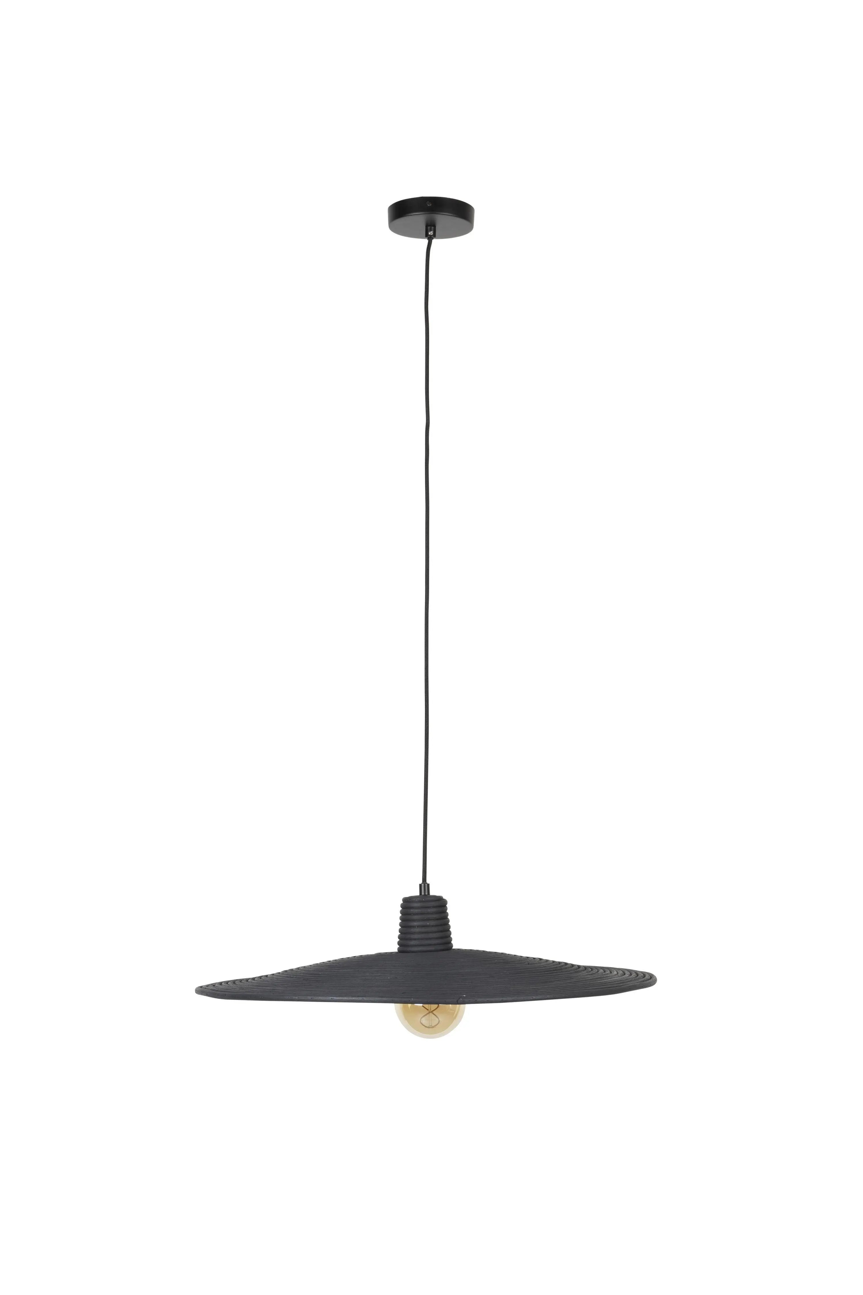 Lampa wisząca BALANCE rattan czarny, marka Zuiver