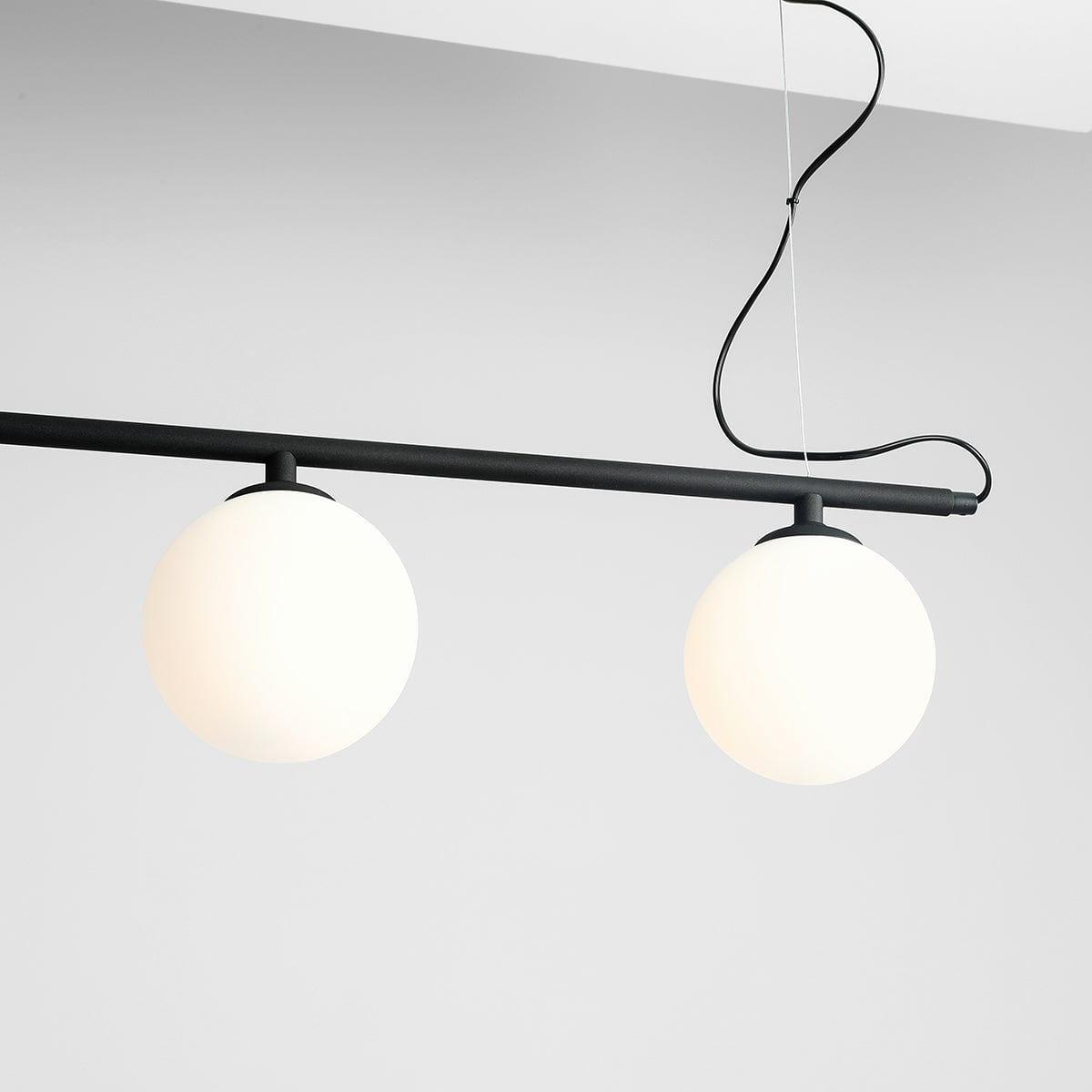 Lampa wisząca BERYL GLASS TRIO czarny Artera Eye on Design