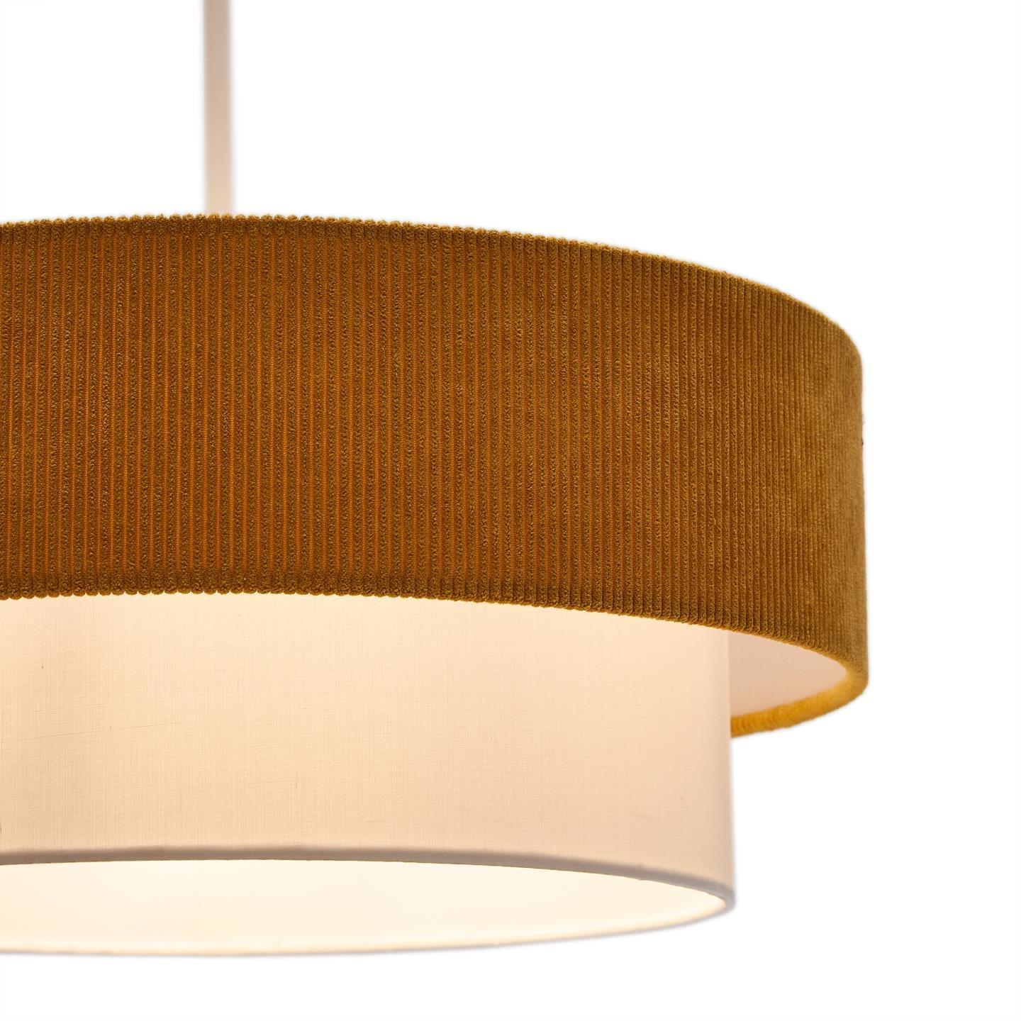 Lampa wisząca BIANELLA musztardowy La Forma Eye on Design