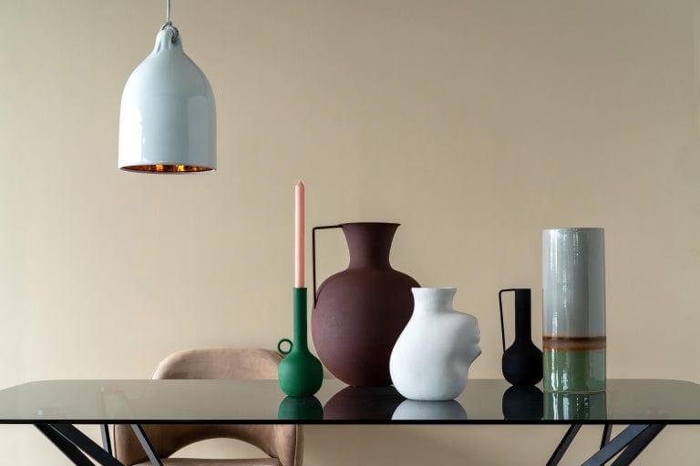 Lampa wisząca BUFFER biała porcelana Pols Potten Eye on Design