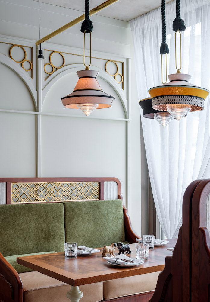 Lampa wisząca CALYPSO GUADALOUPE miętowy Contardi Eye on Design