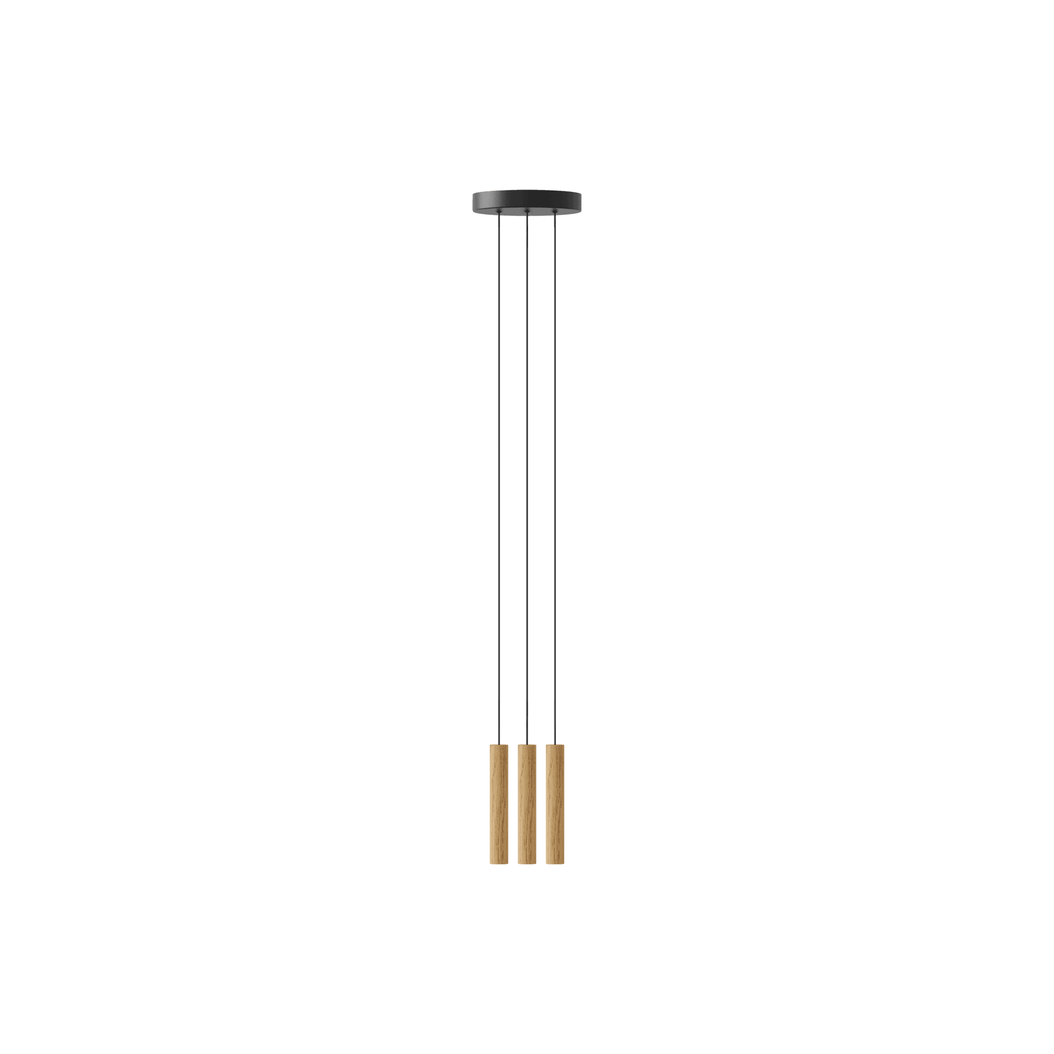 Lampa wisząca CHIMES CLUSTER 3 dąb UMAGE Eye on Design