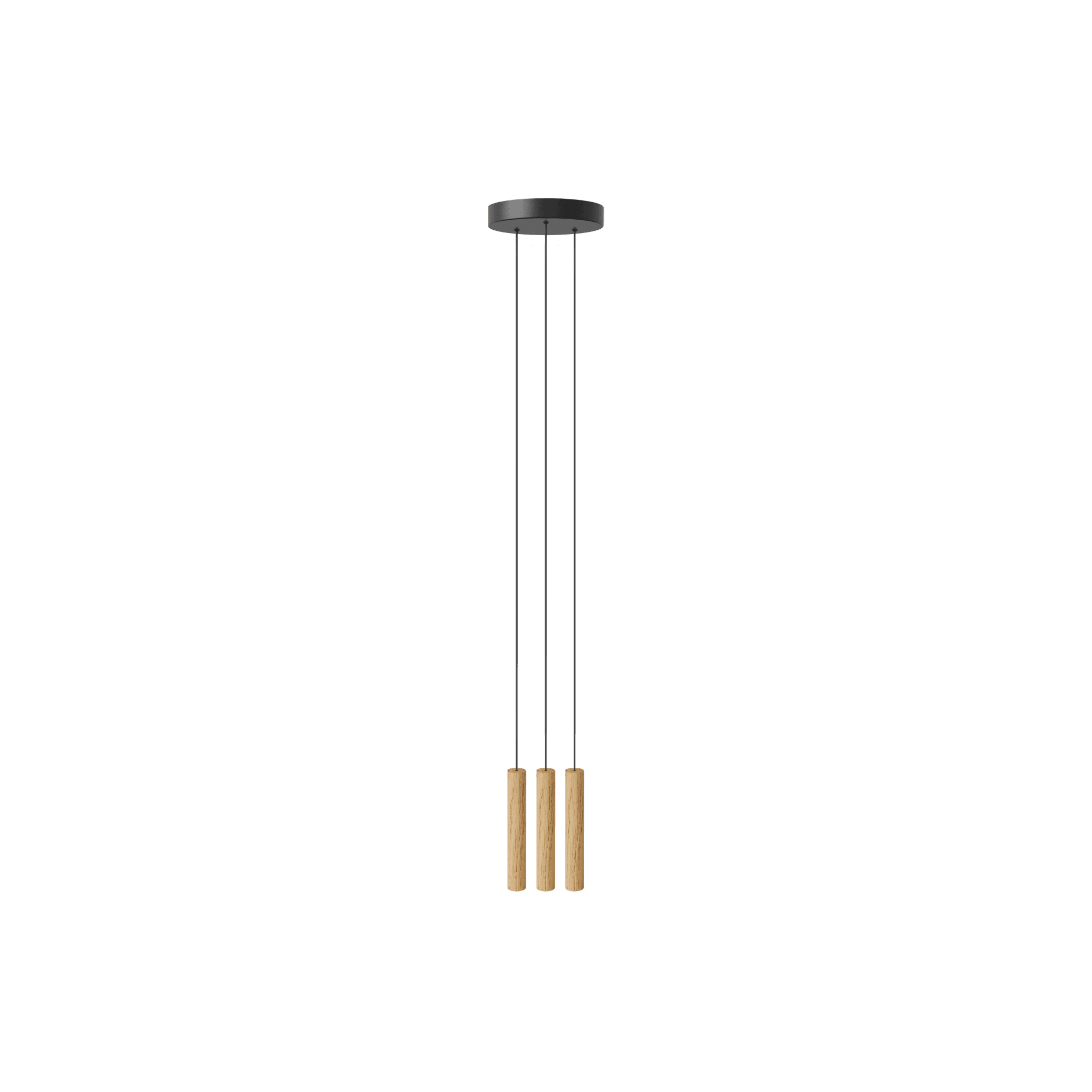 Lampa wisząca CHIMES CLUSTER 3 dąb UMAGE Eye on Design