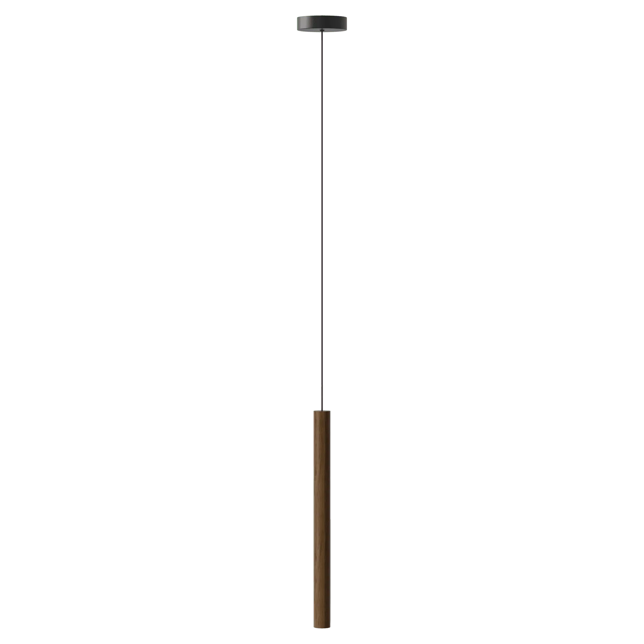 Lampa wisząca CHIMES TALL ciemny dąb – Umage
