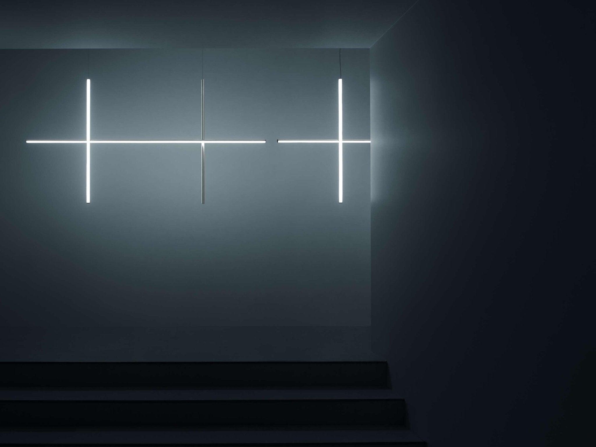 Lampa wisząca COORDINATES 2 srebrny Flos Eye on Design