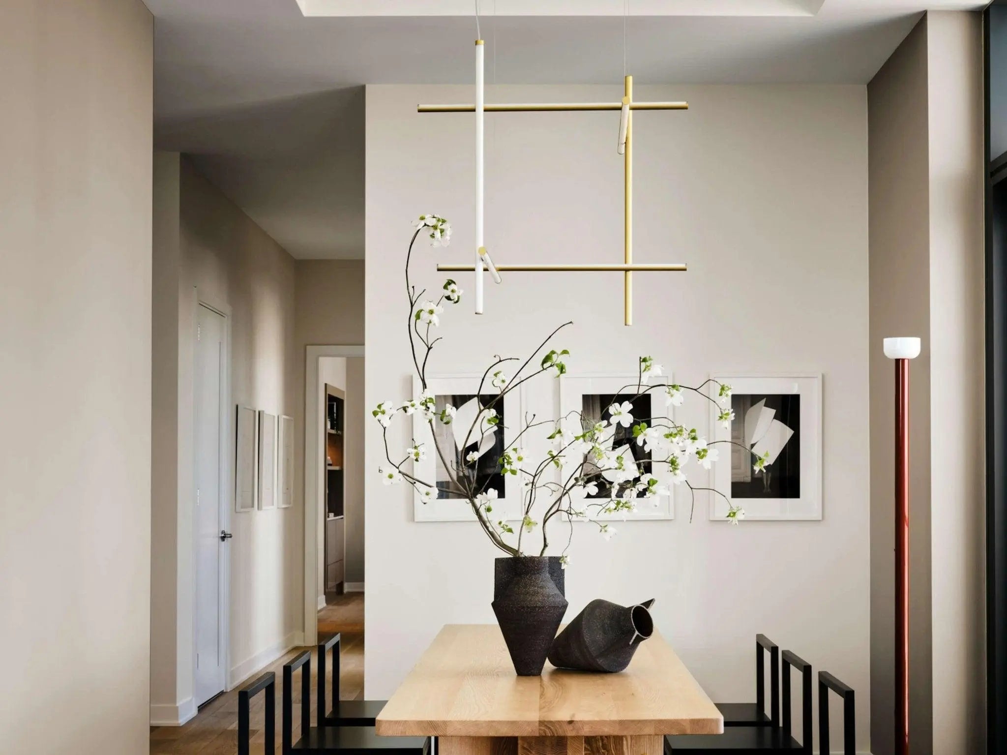 Lampa wisząca COORDINATES 3 szampański – Flos