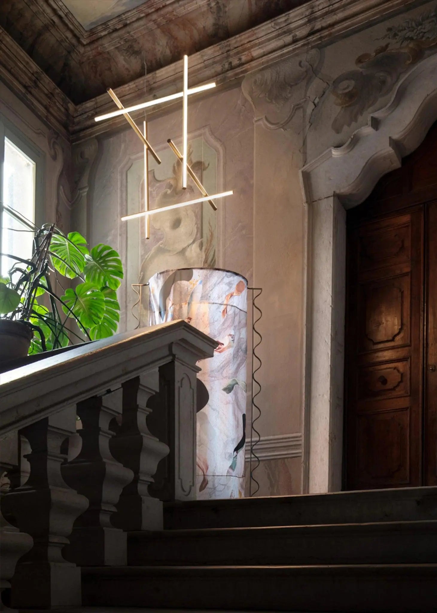Lampa wisząca COORDINATES 3 szampański – Flos