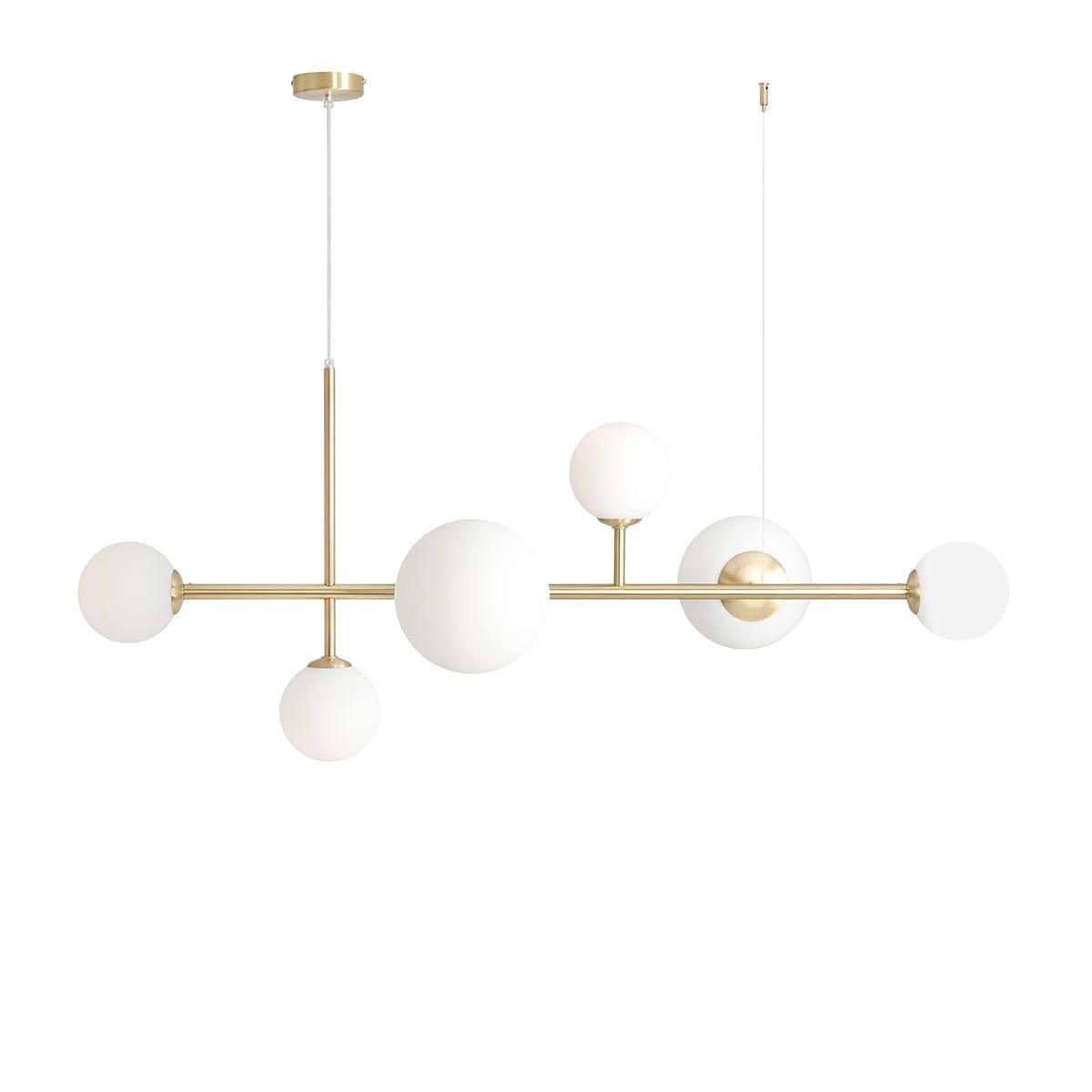 Lampa wisząca DIONE HEXA mosiężny Artera Eye on Design