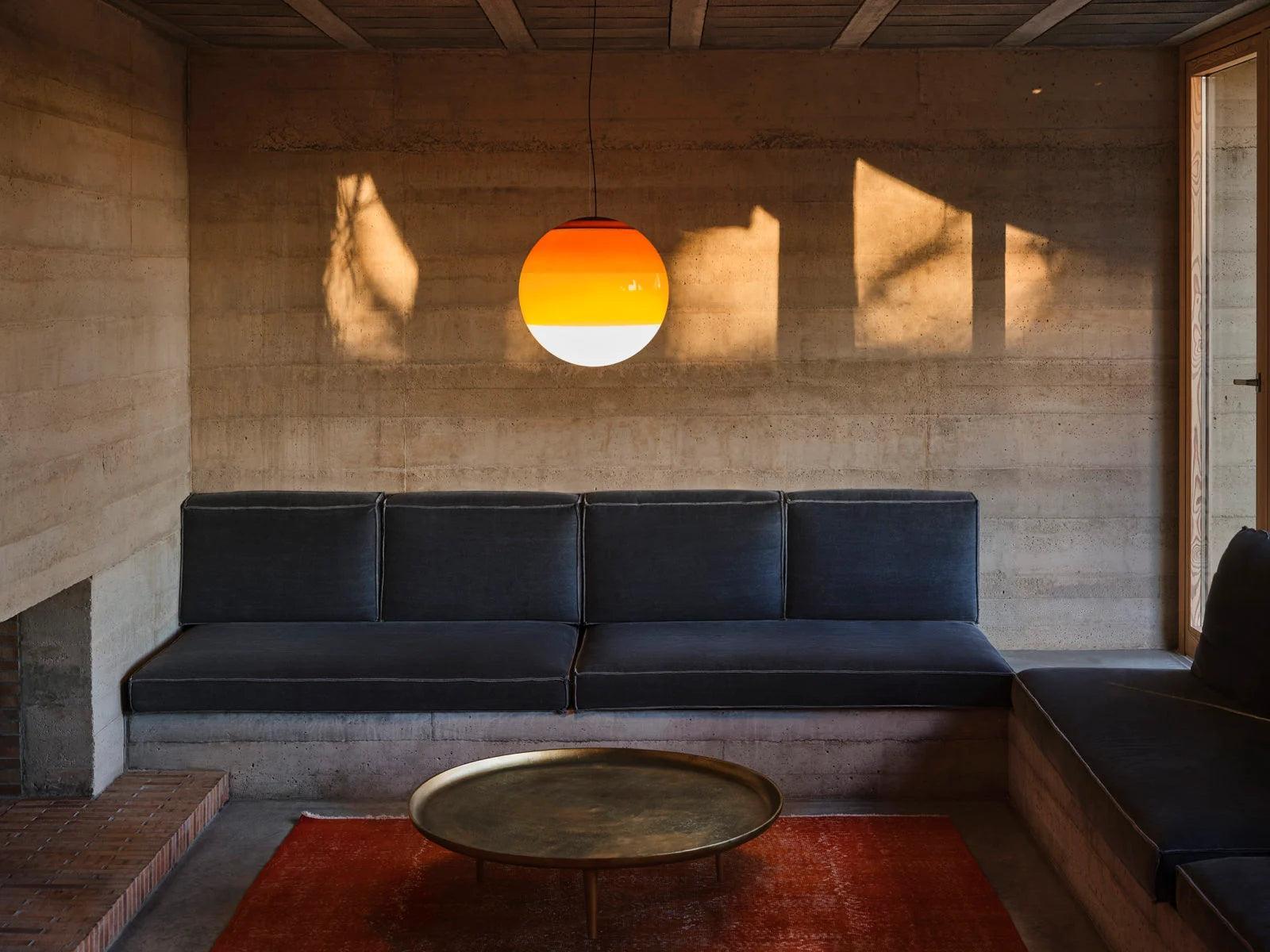 Lampa wisząca DIPPING bursztynowy Marset Eye on Design