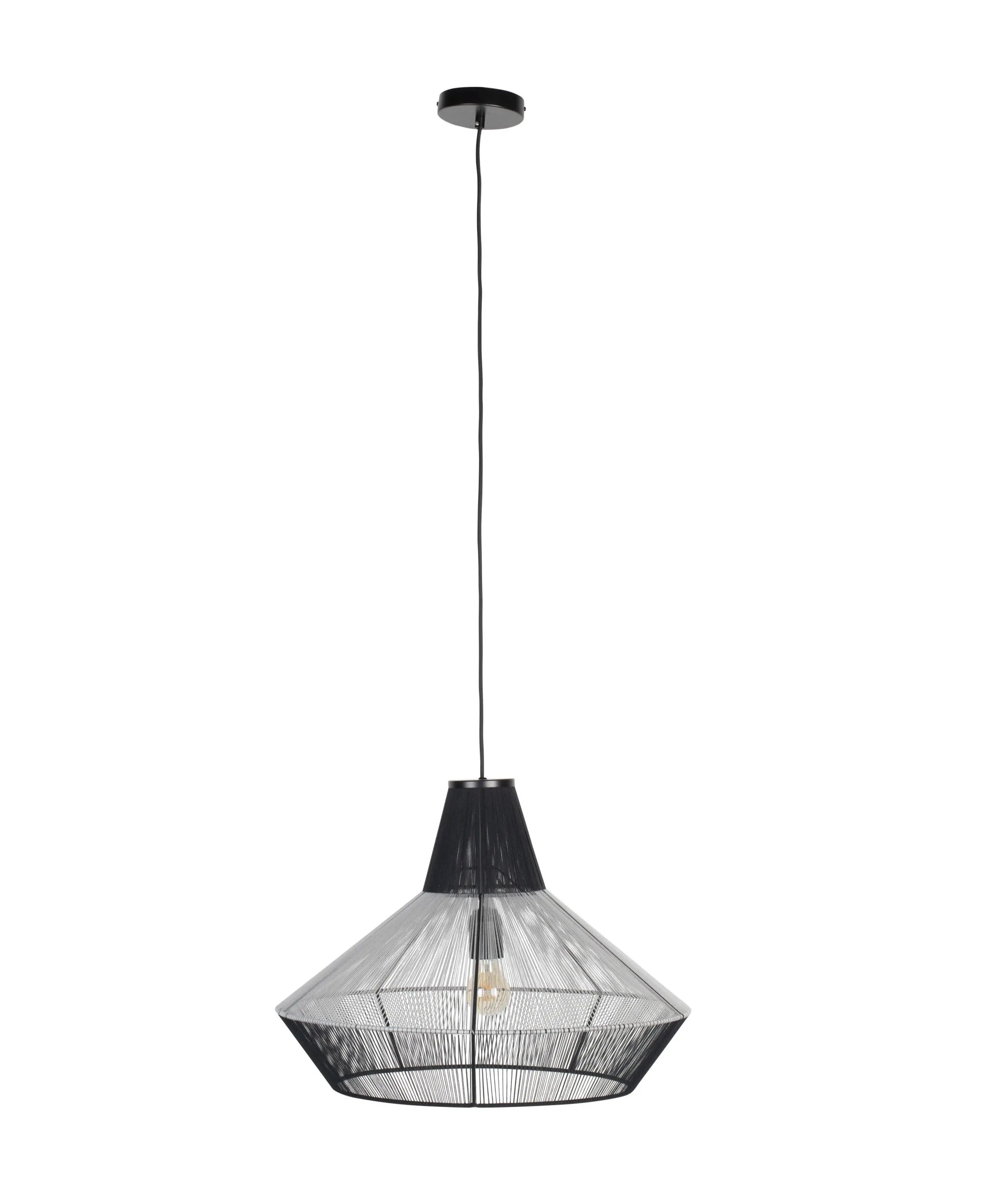Lampa wisząca FAIRY szary – bawełna, Zuiver