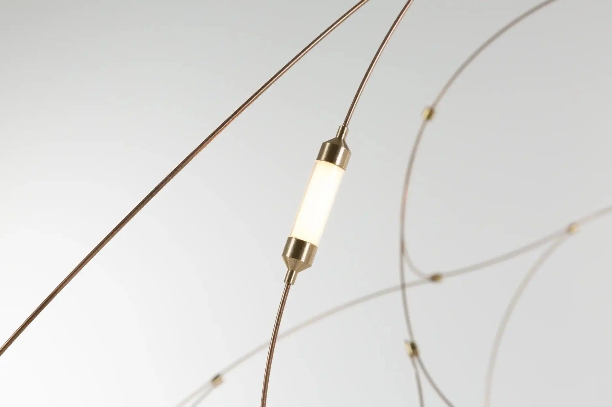 Lampa wisząca FLOCK OF LIGHT mosiądz – Moooi