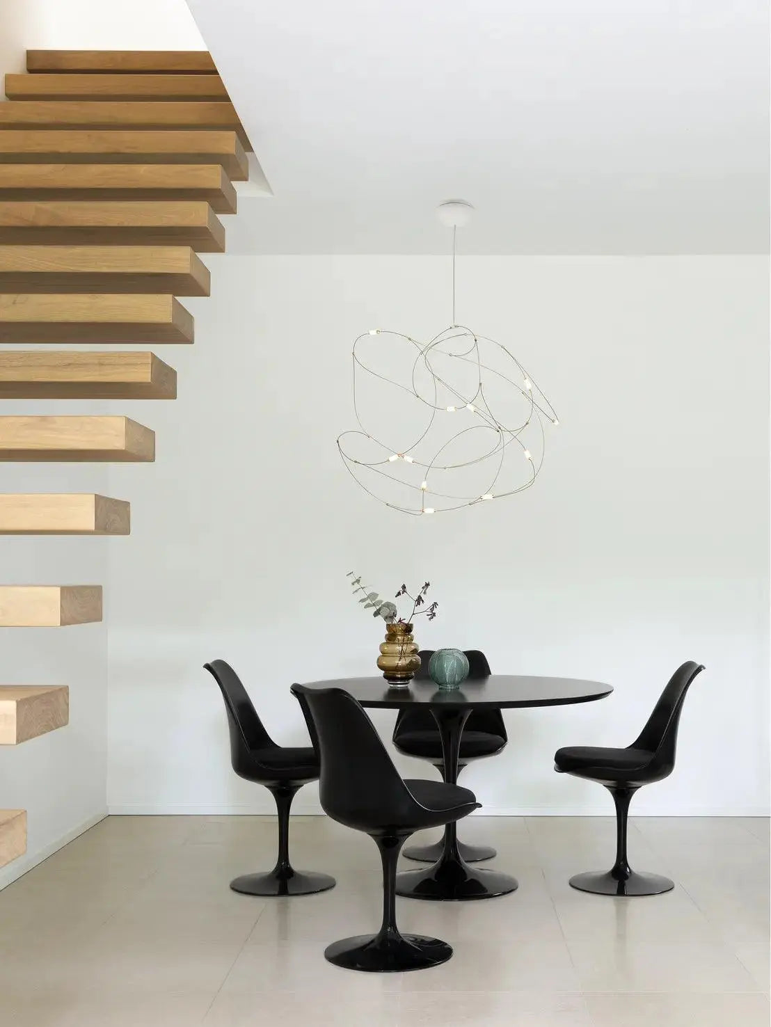 Lampa wisząca FLOCK OF LIGHT mosiądz – Moooi
