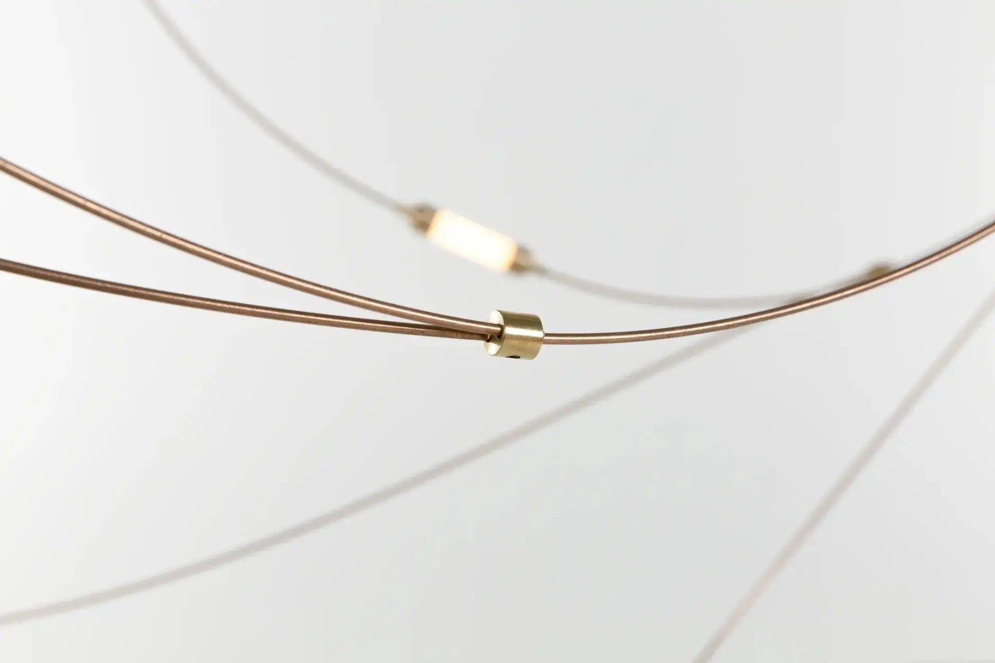 Lampa wisząca FLOCK OF LIGHT mosiądz – Moooi