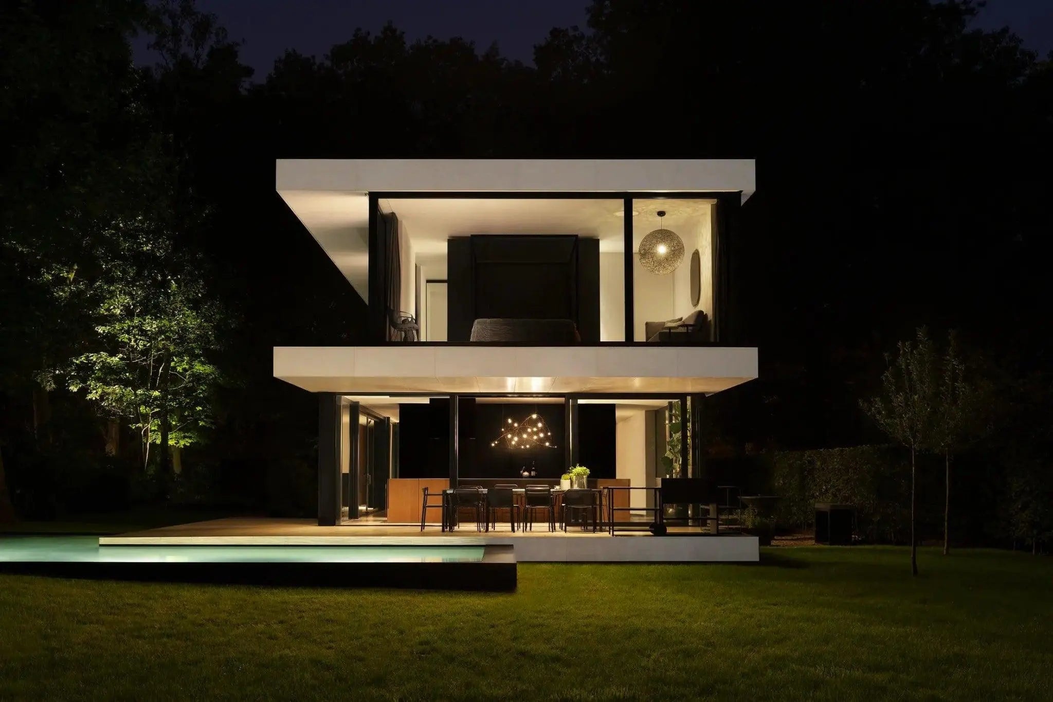 Lampa wisząca FLOCK OF LIGHT mosiądz – Moooi