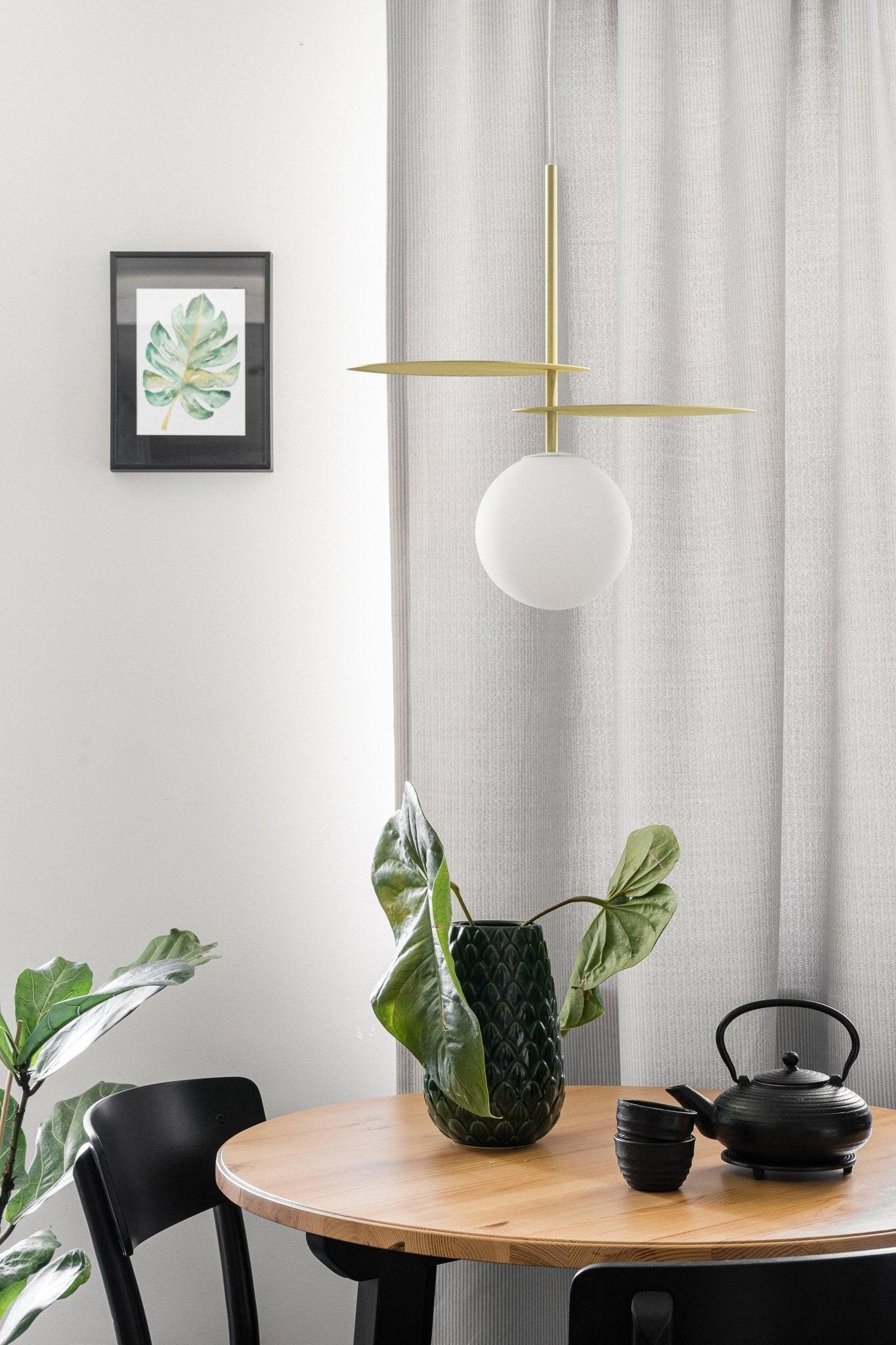 Lampa wisząca FYLLO złoty Ummo Eye on Design